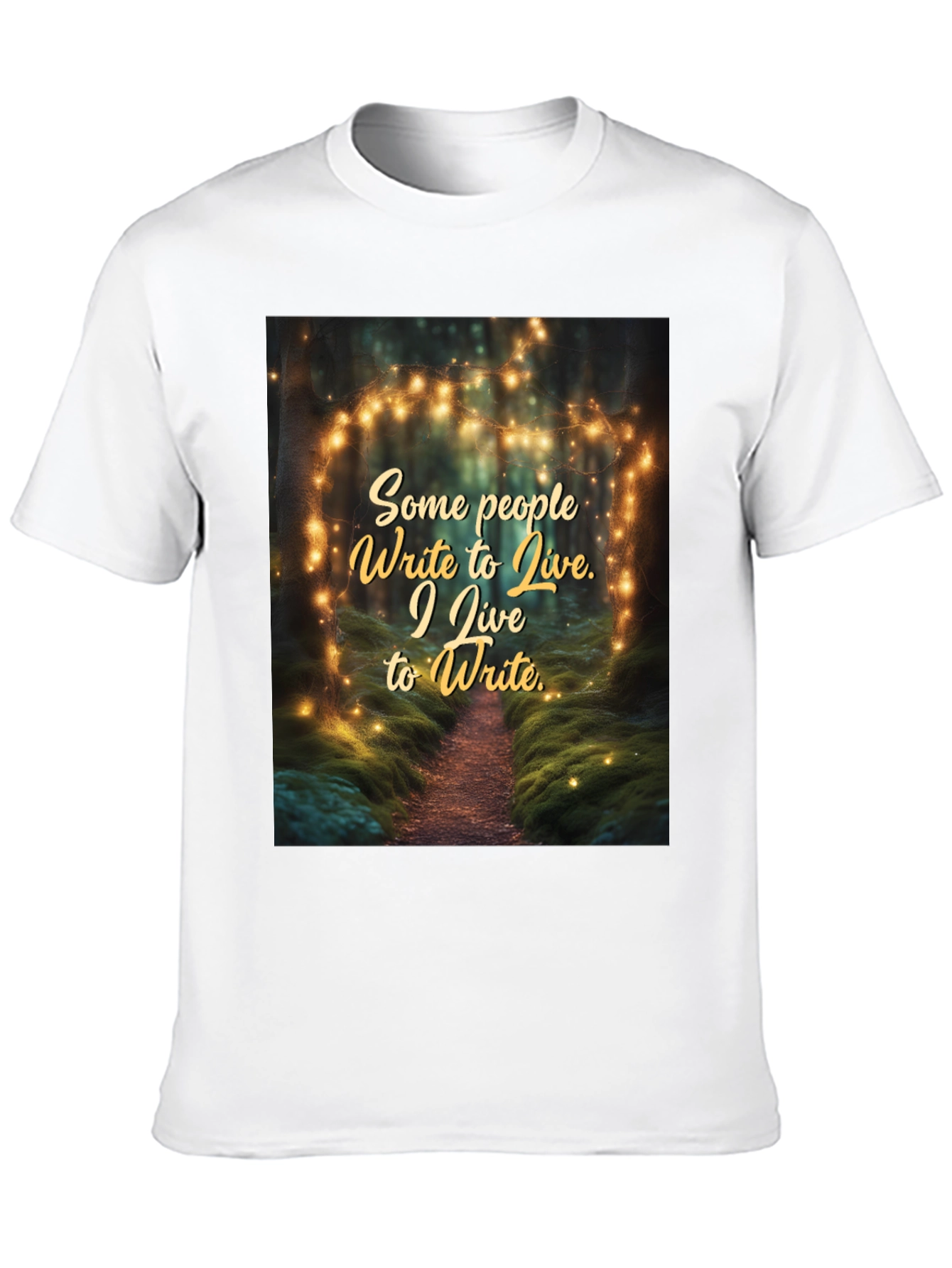 I Live To Write T-Shirt