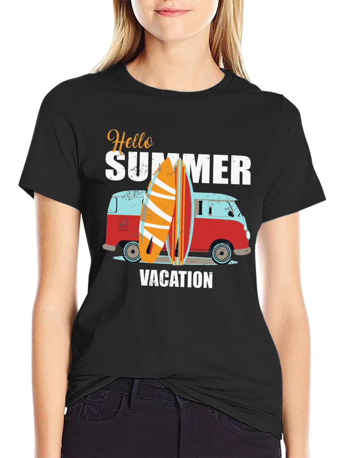 Hello Summer Vacation Tee