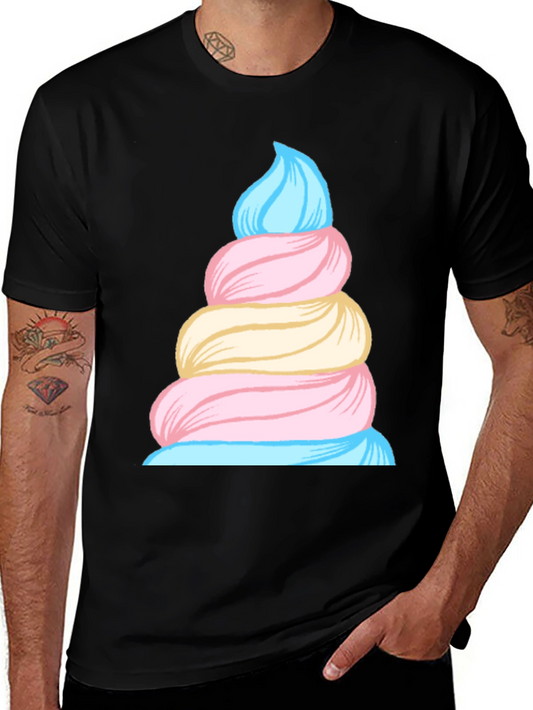 Cotton Candy Swirl Tee - Sweet Style!
