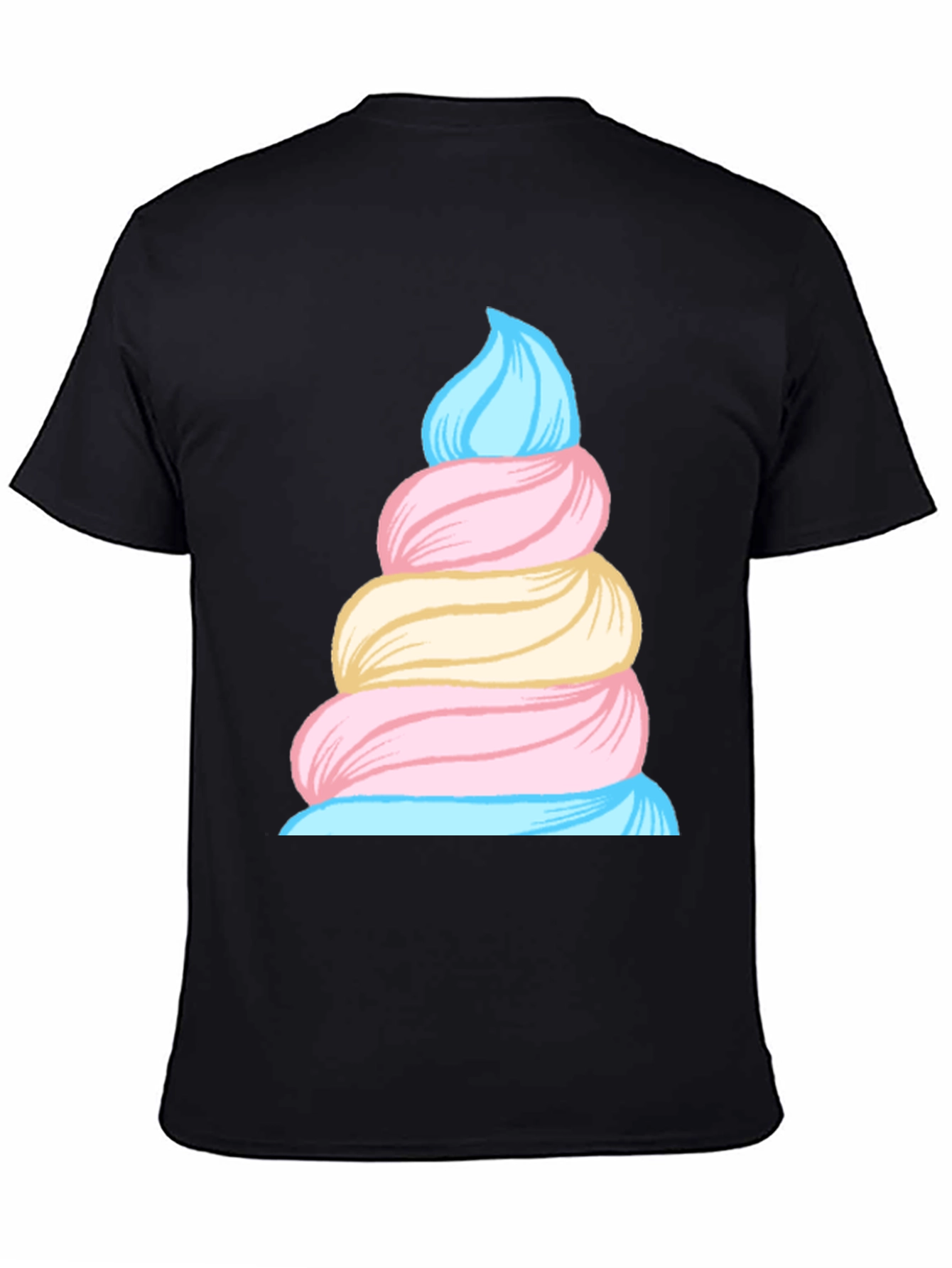 Cotton Candy Swirl Tee - Sweet Style!