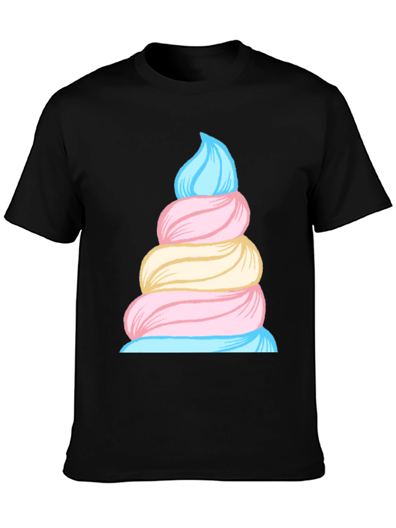 Cotton Candy Swirl Tee - Sweet Style!