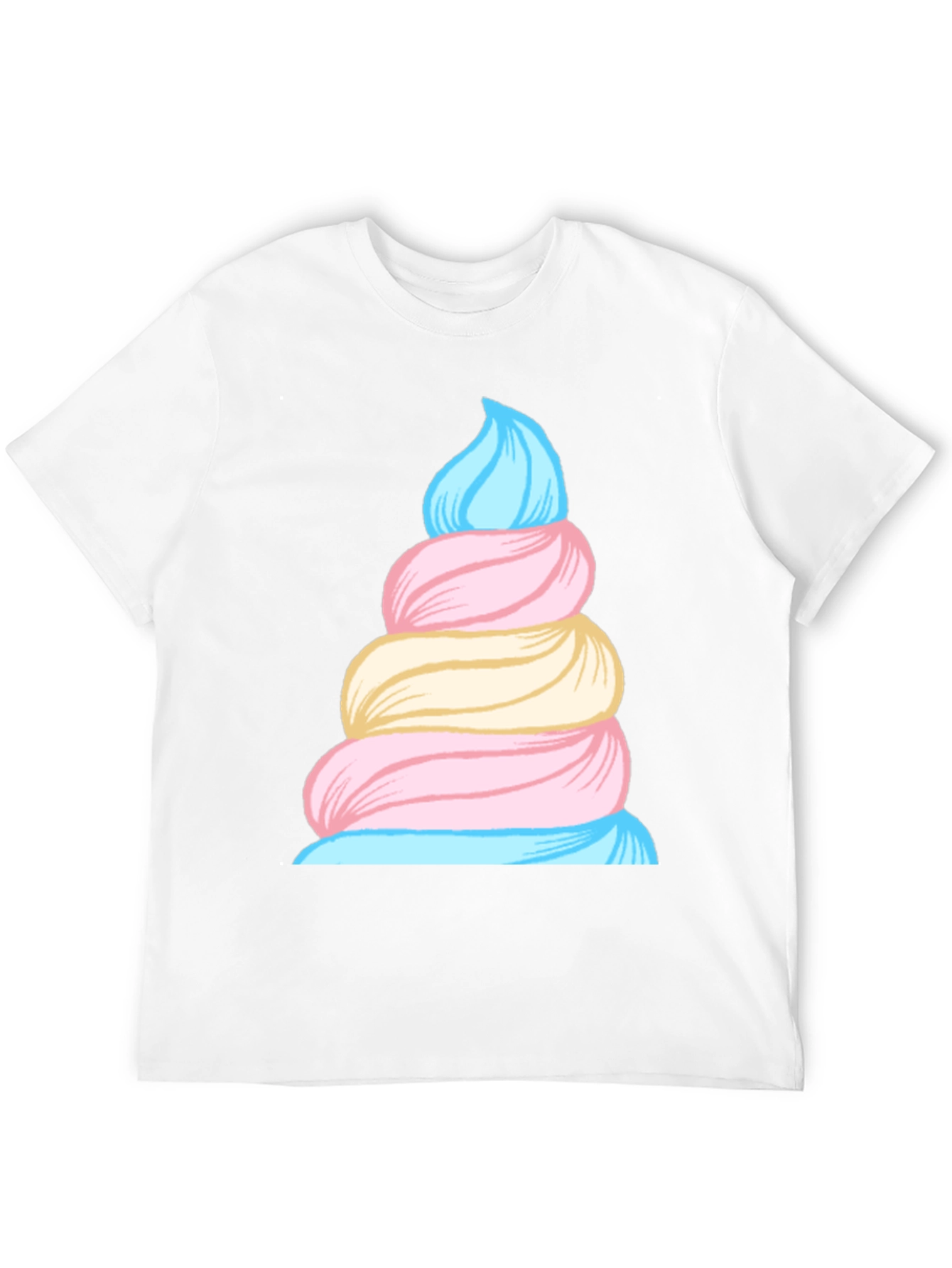 Cotton Candy Swirl Tee - Sweet Style!