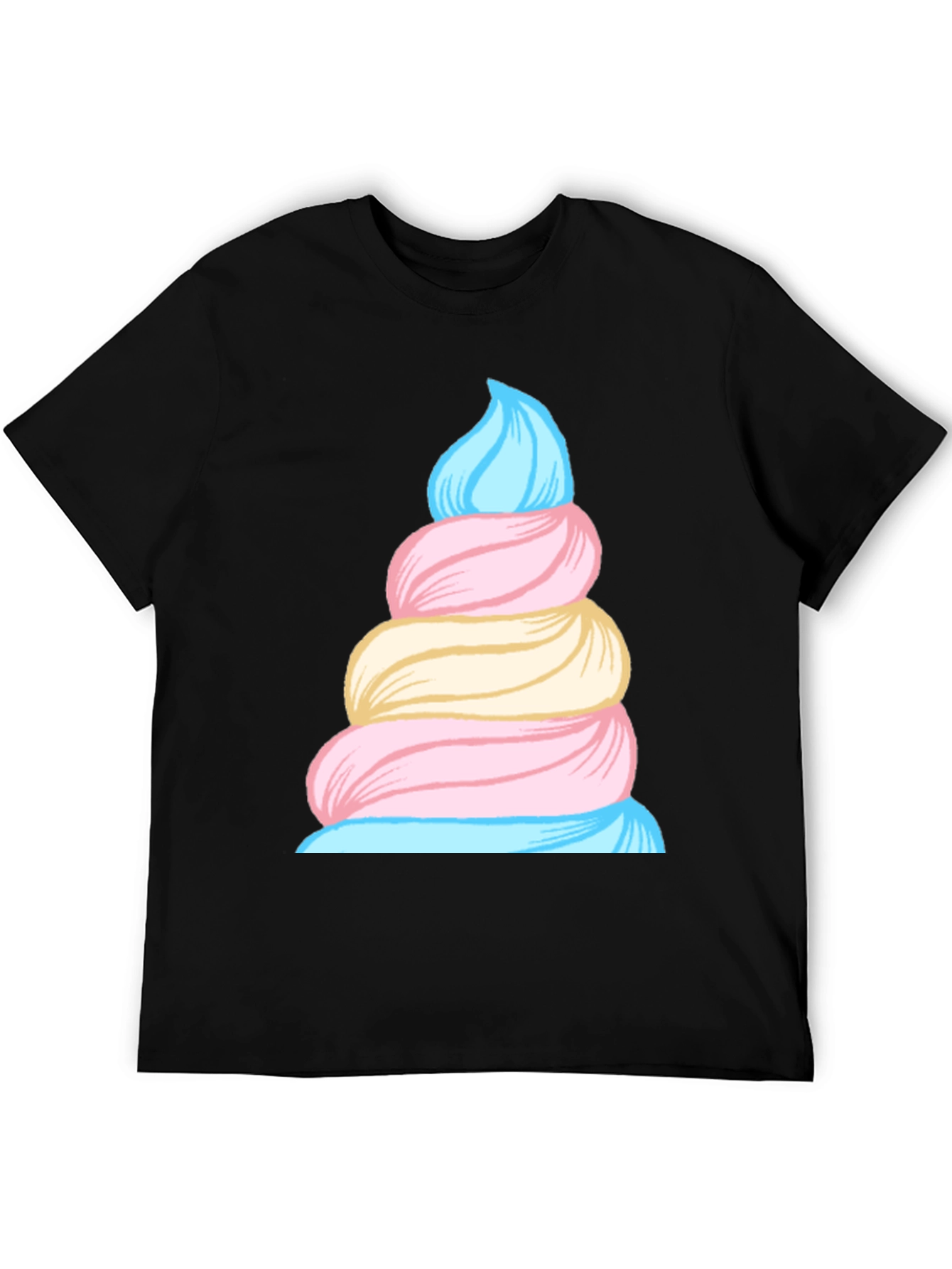Cotton Candy Swirl Tee - Sweet Style!