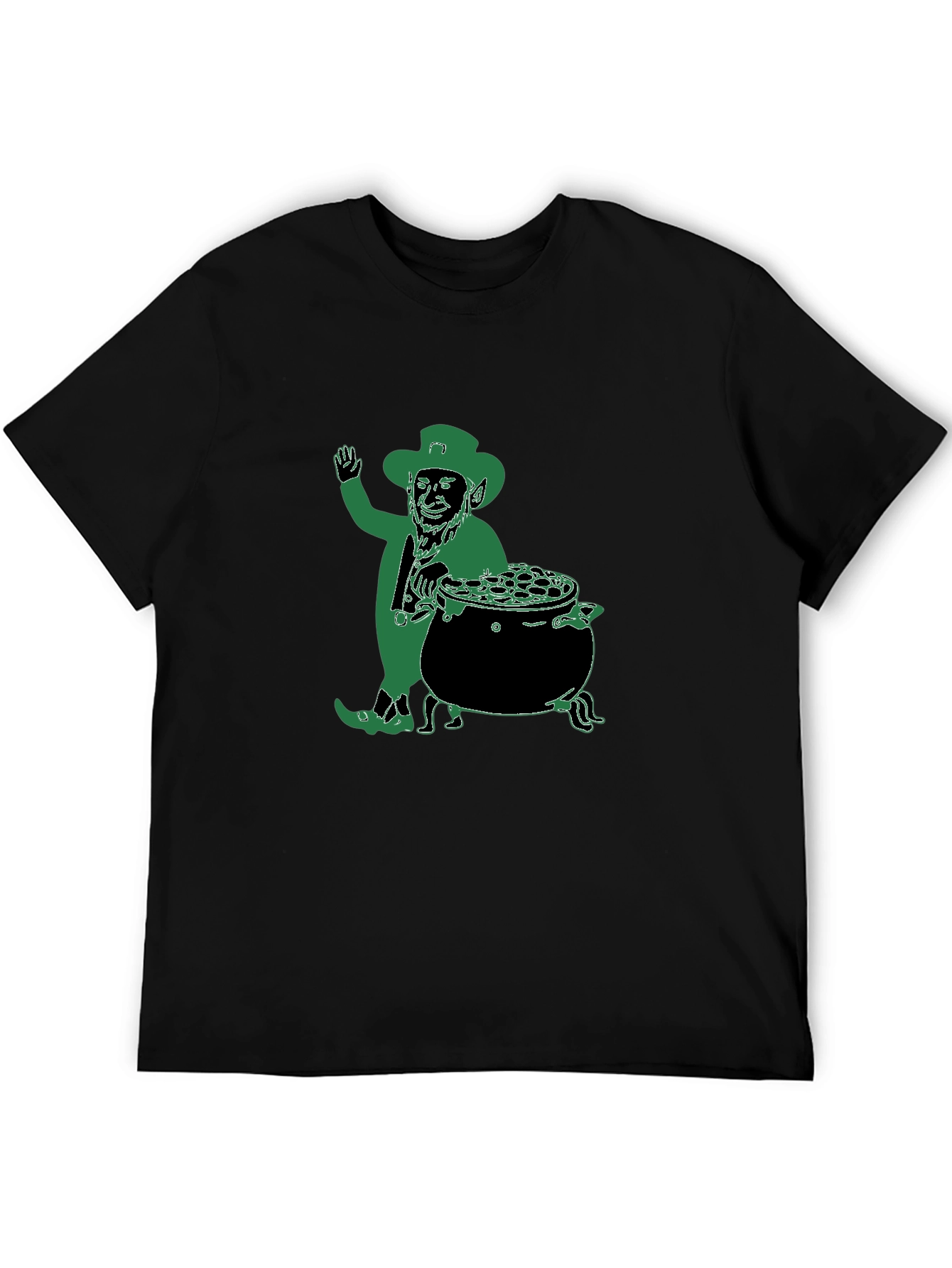 Lucky Leprechaun Graphic T-Shirt