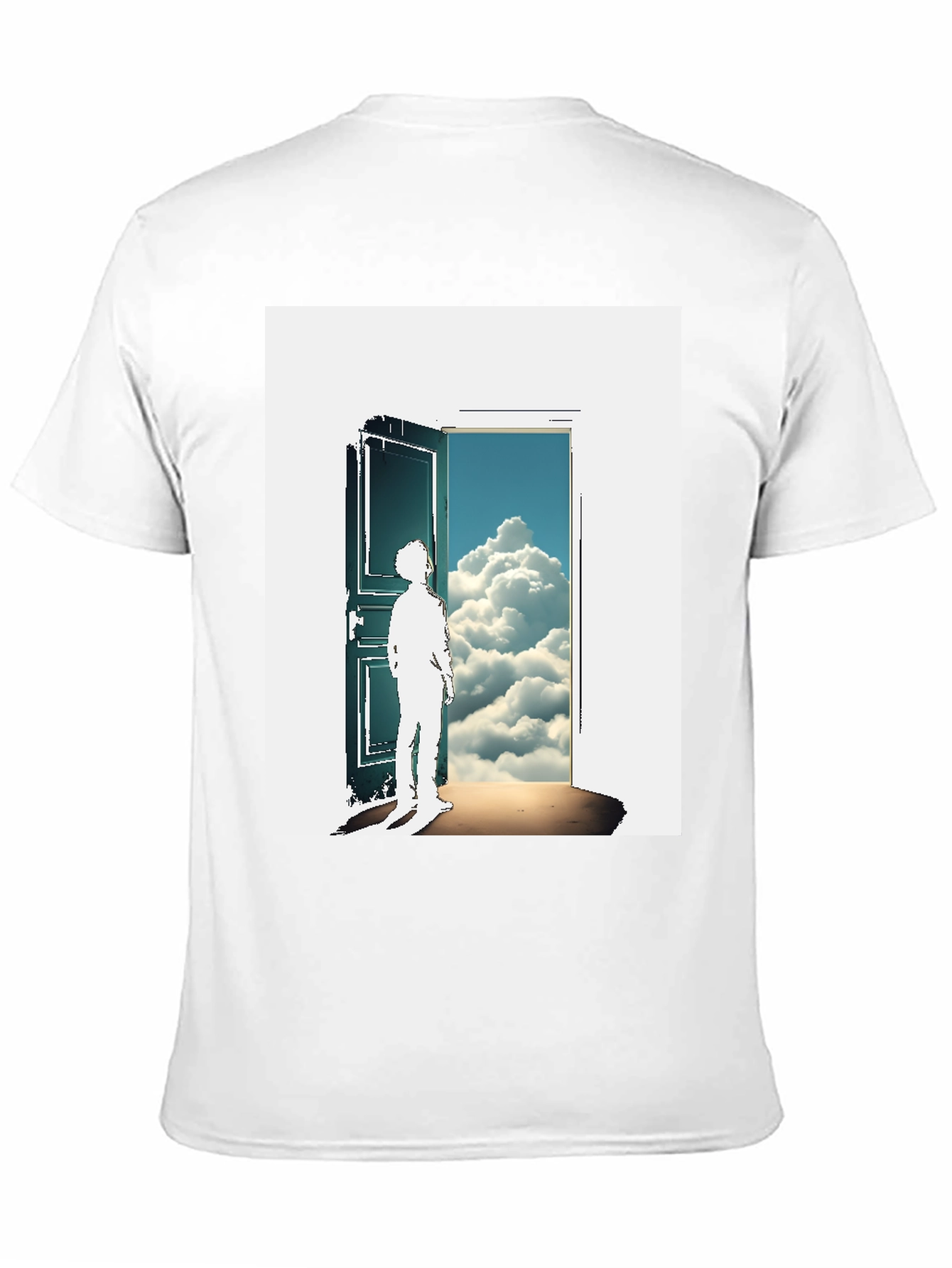 Dreamscape Door Graphic Tee - Modern Style
