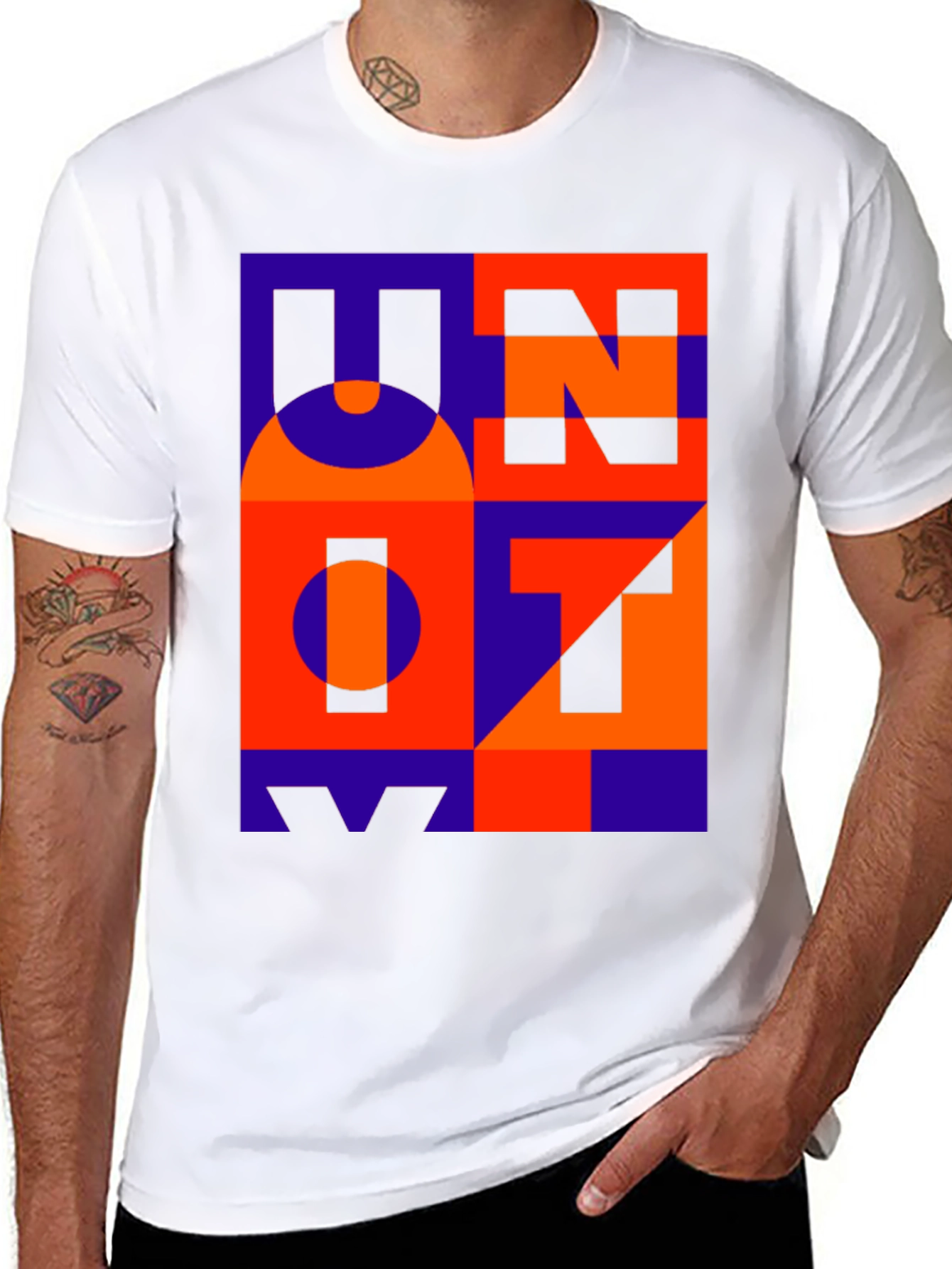 Abstract Geometric T-Shirt