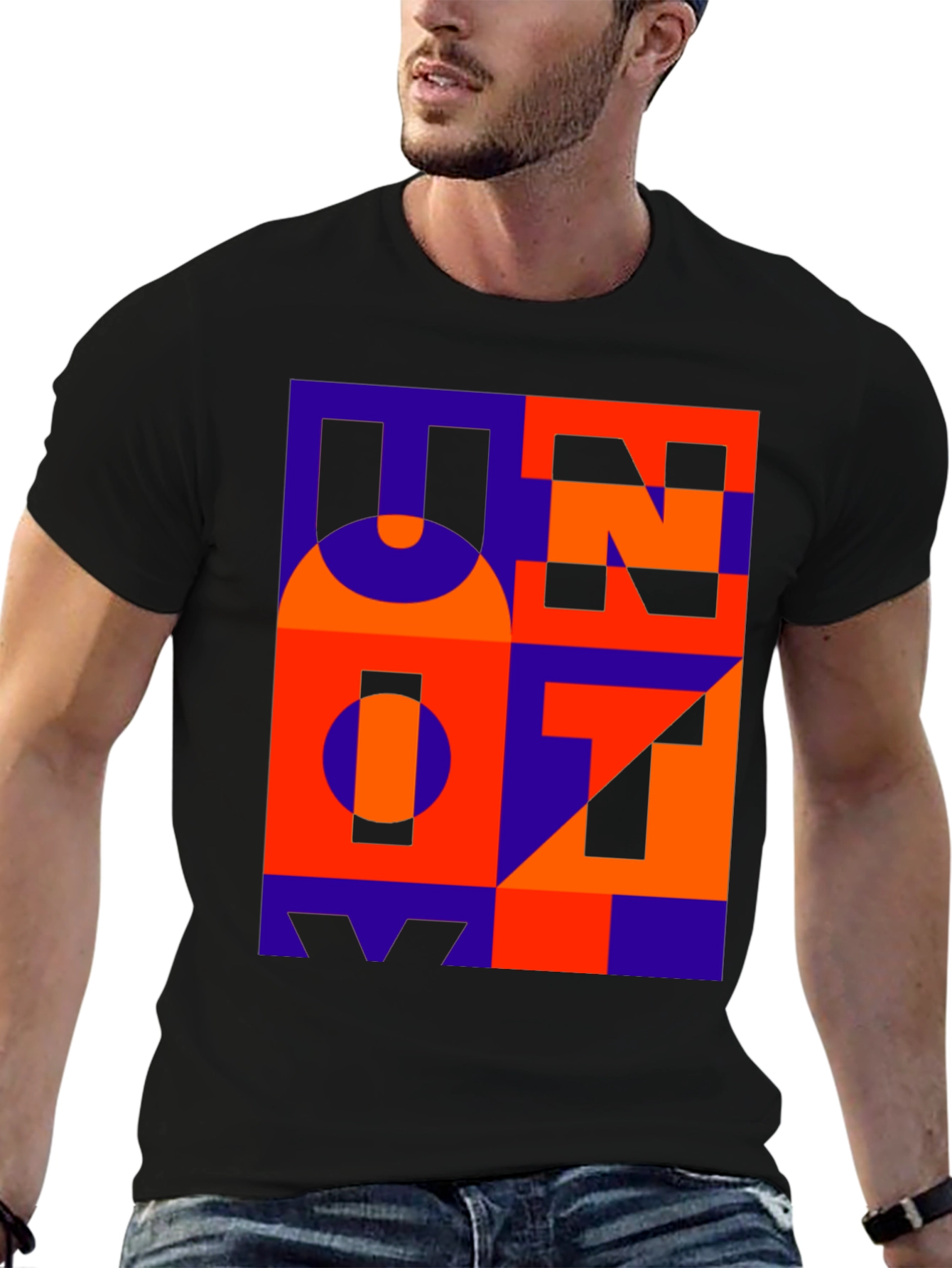 Abstract Geometric T-Shirt