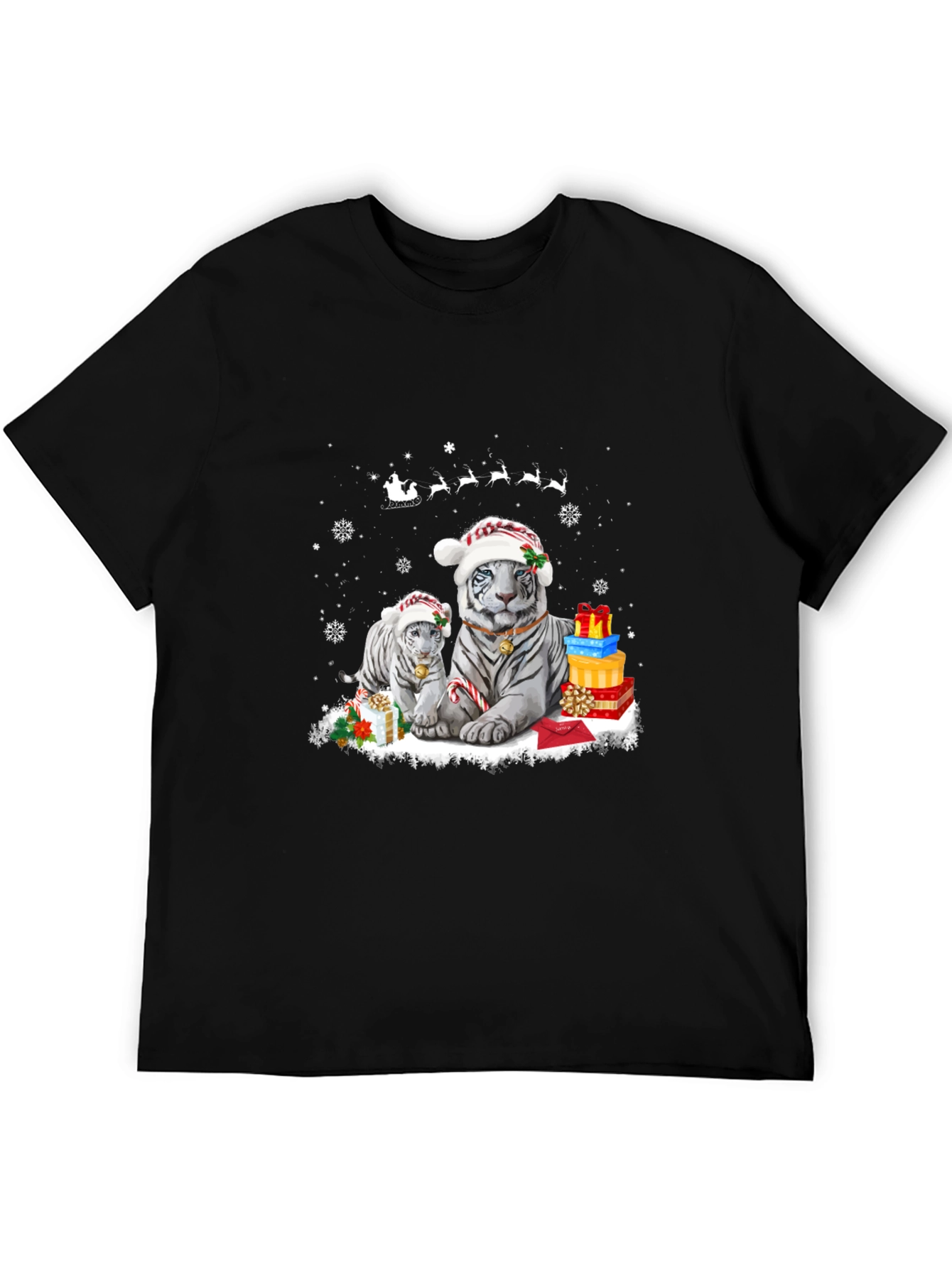 Christmas Tiger T-Shirt