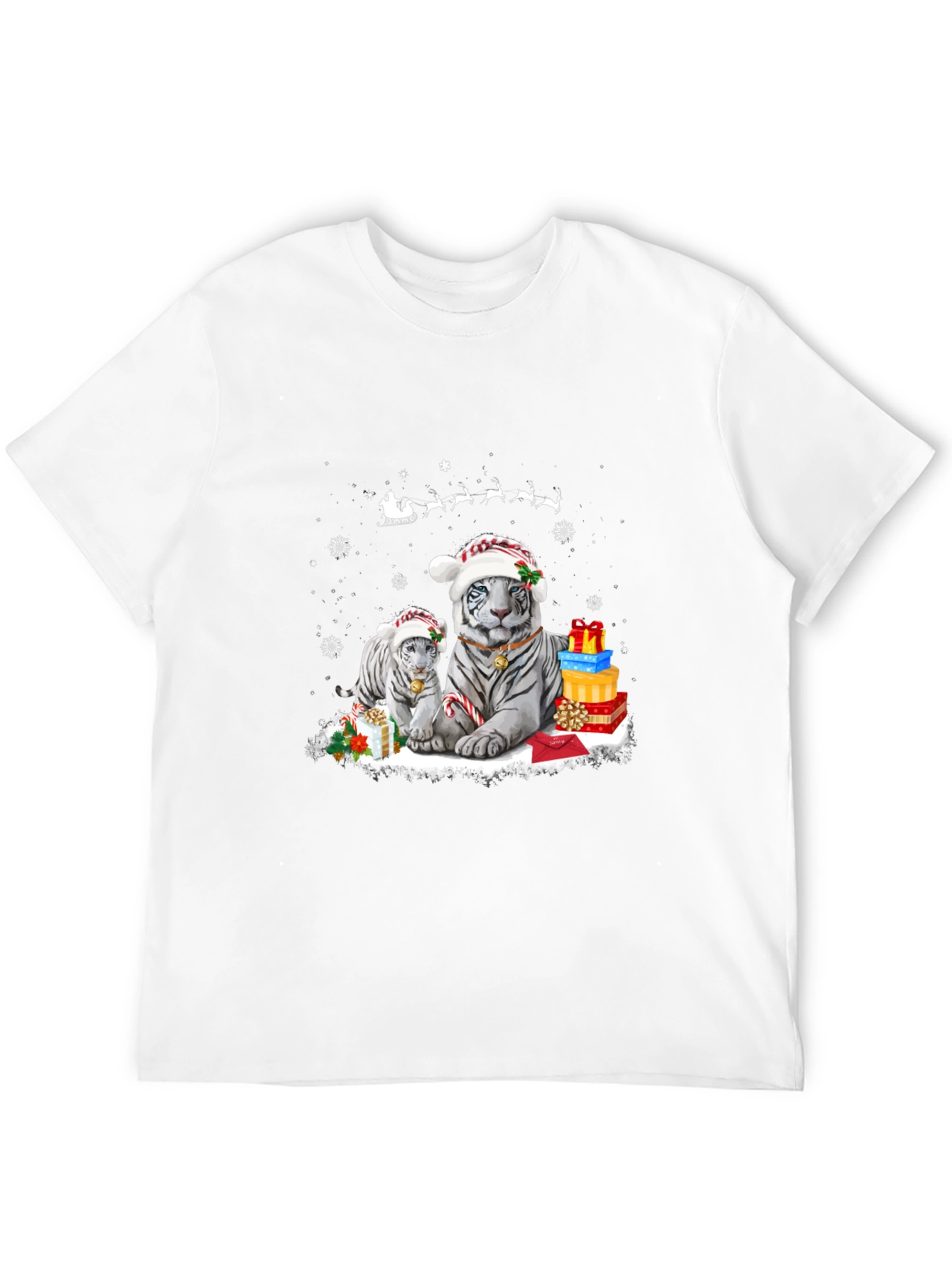 Christmas Tiger T-Shirt