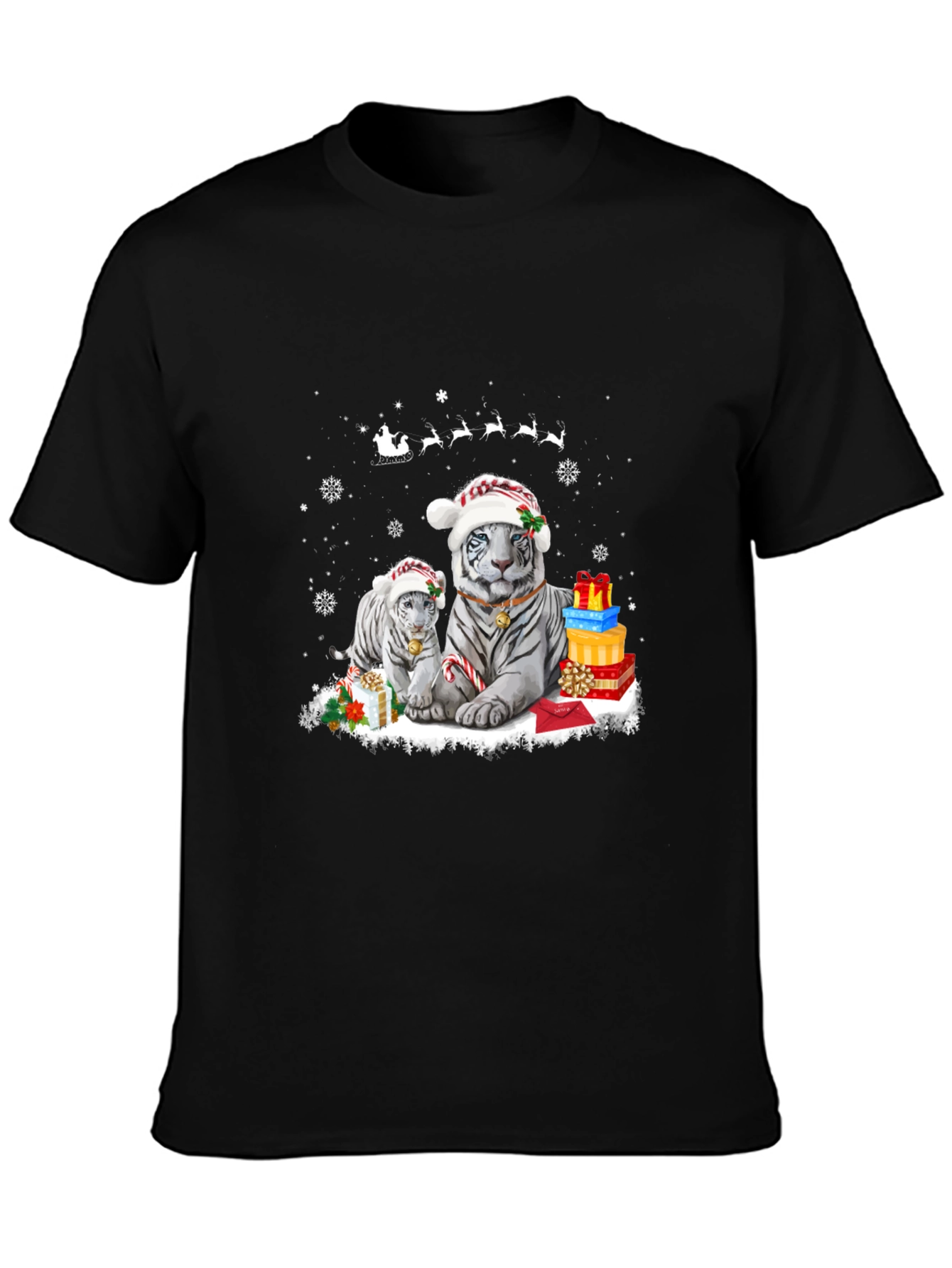Christmas Tiger T-Shirt