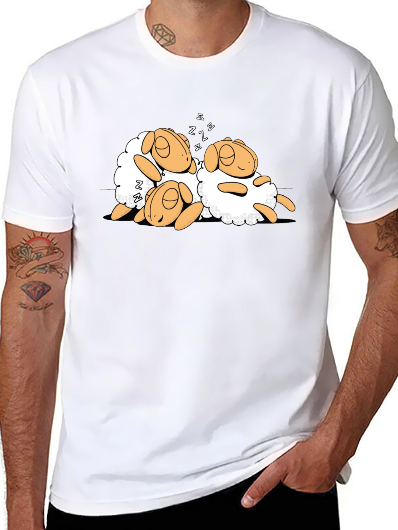 Black Sheep Sleep Tee - Counting Sheep Shirt