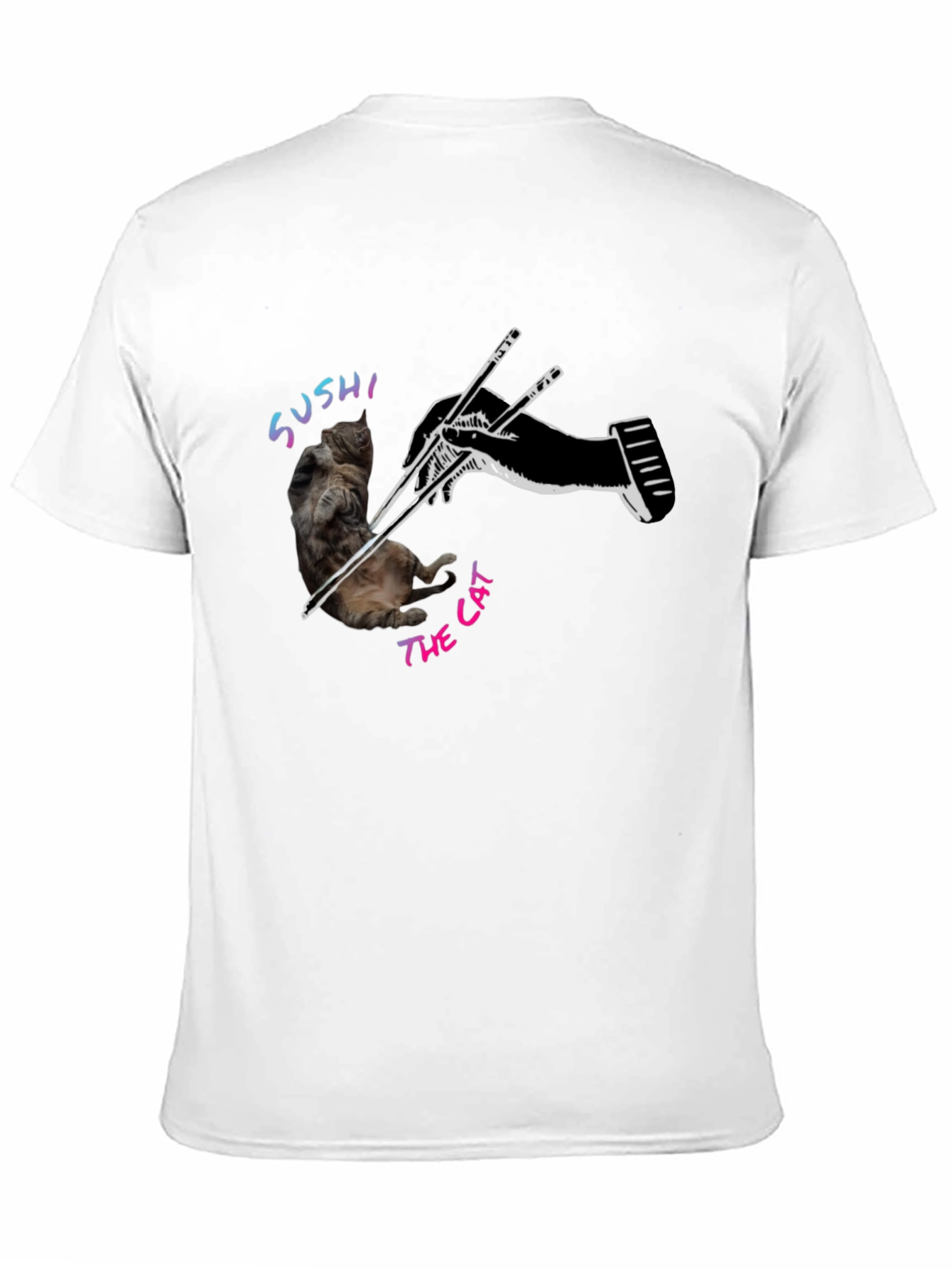 Sushi The Cat Graphic T-Shirt