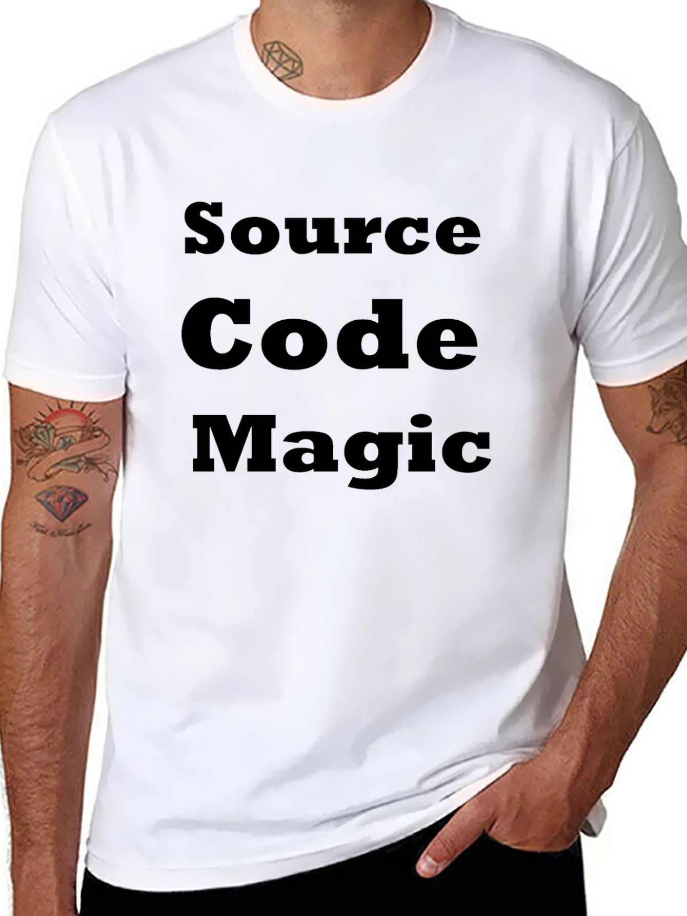 Source Code Magic Graphic Tee