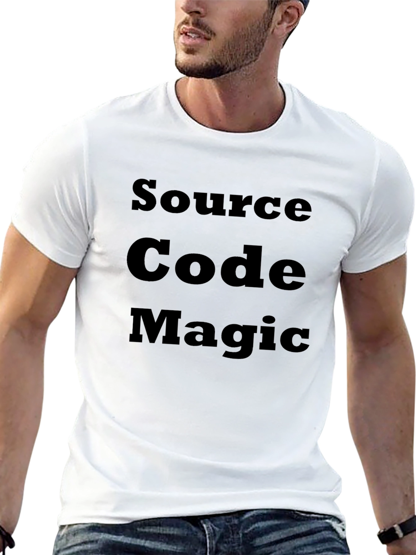 Source Code Magic Graphic Tee