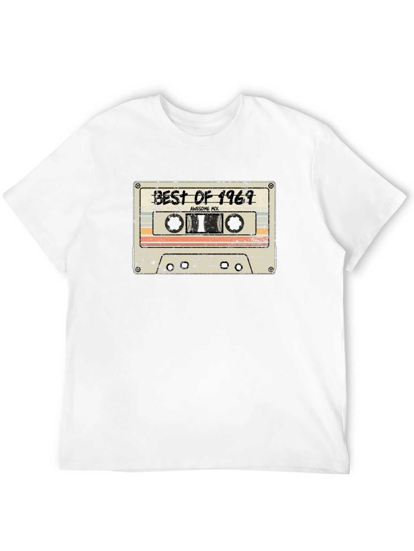 Best of 1969 Cassette Tape Graphic T-Shirt