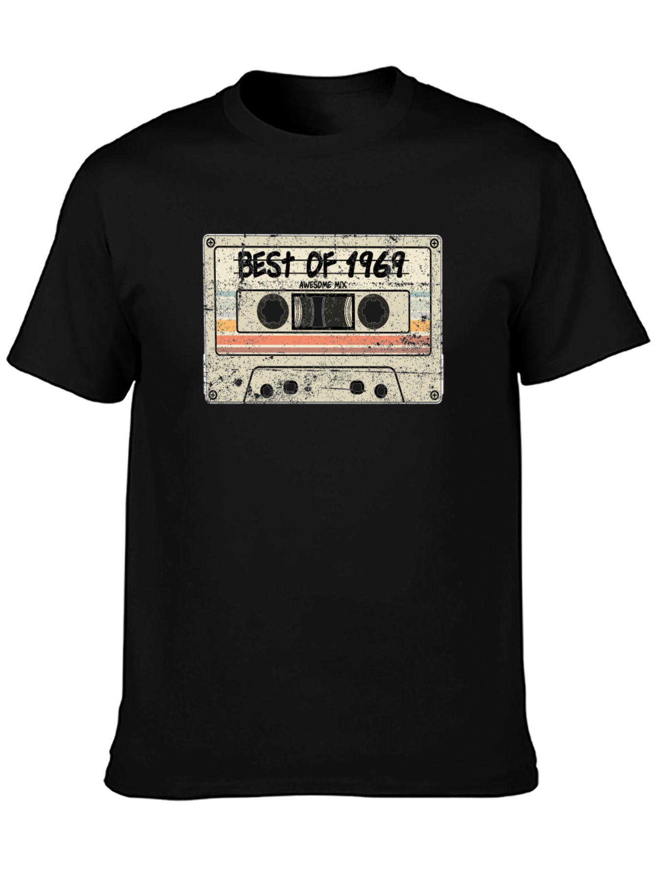 Best of 1969 Cassette Tape Graphic T-Shirt