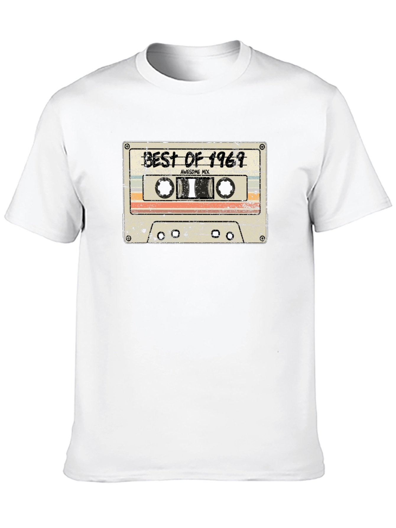 Best of 1969 Cassette Tape Graphic T-Shirt