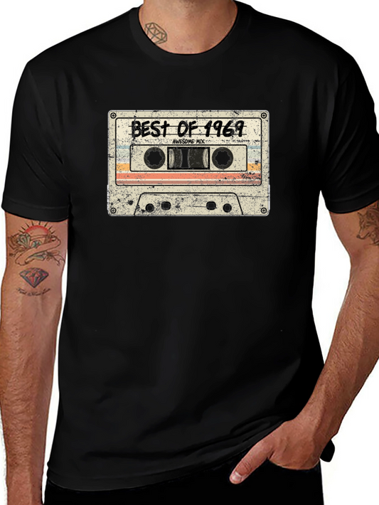 Best of 1969 Cassette Tape Graphic T-Shirt