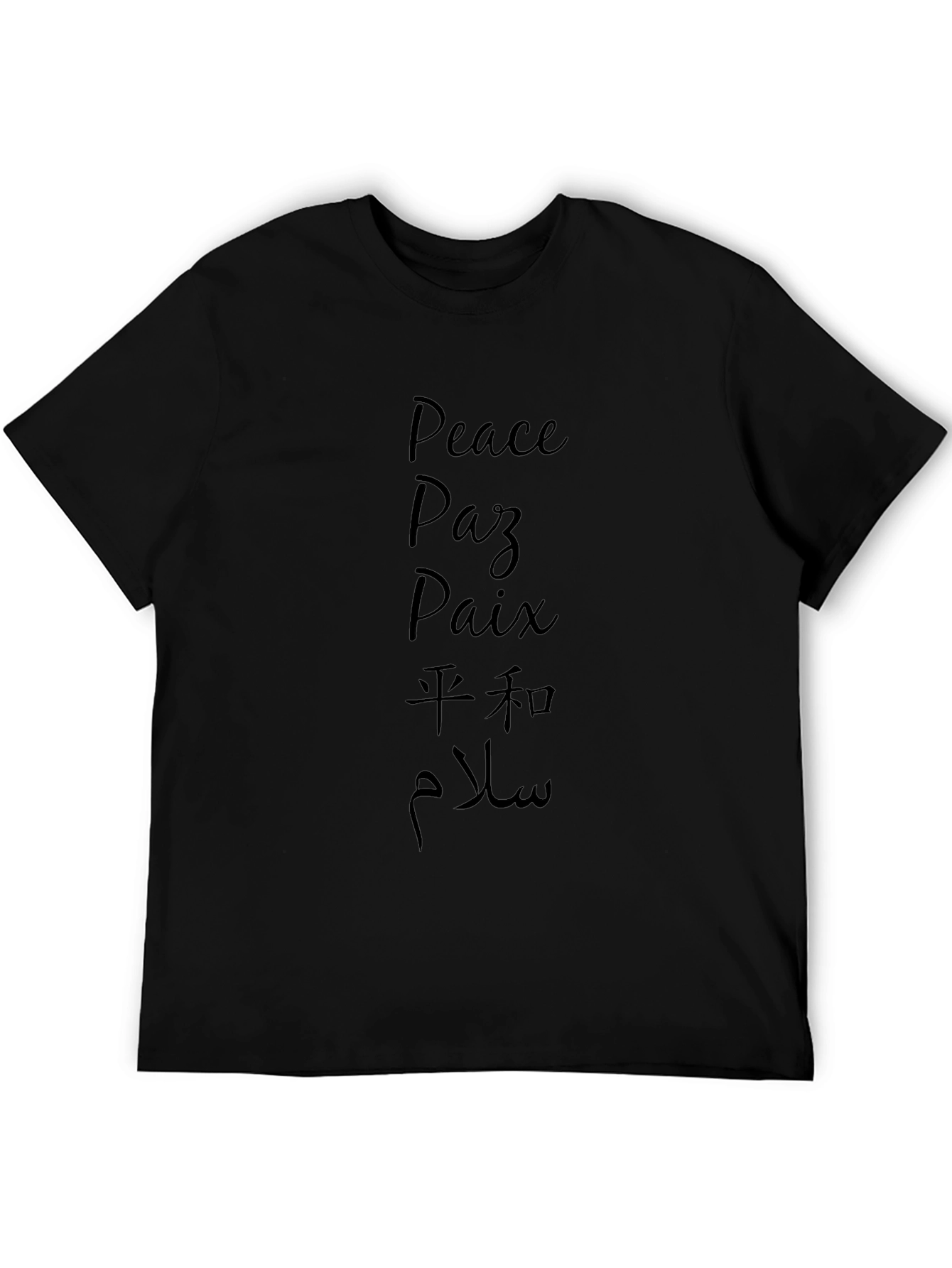 Peace in Multiple Languages T-Shirt
