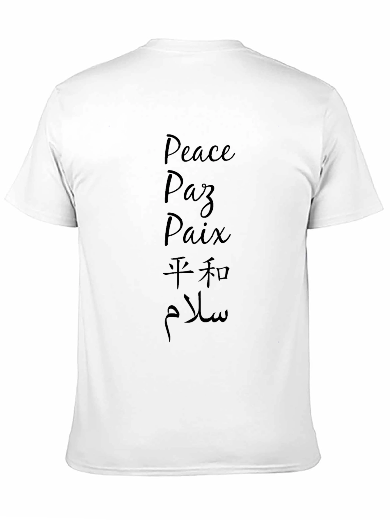 Peace in Multiple Languages T-Shirt