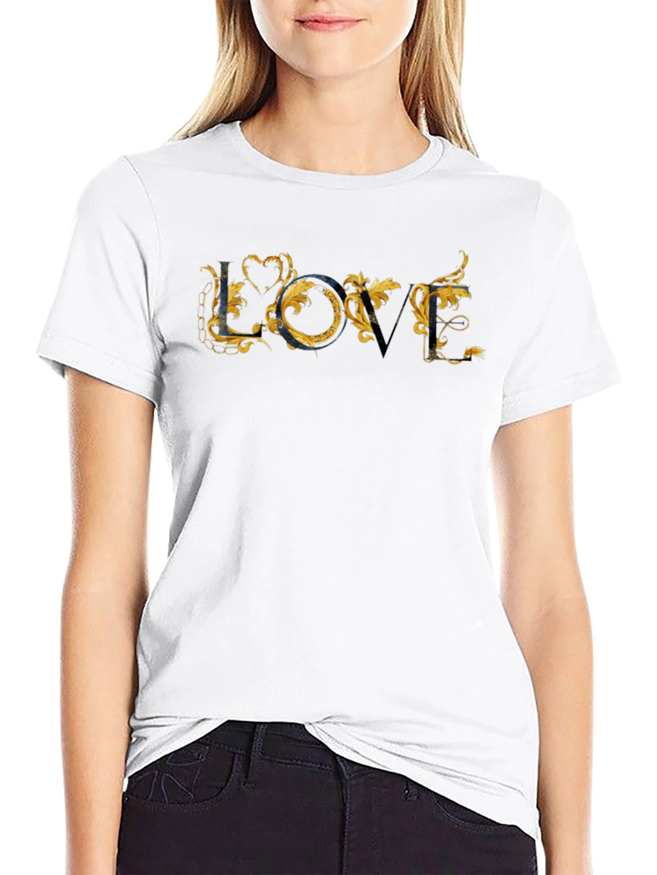 LOVE Graphic Print T-Shirt