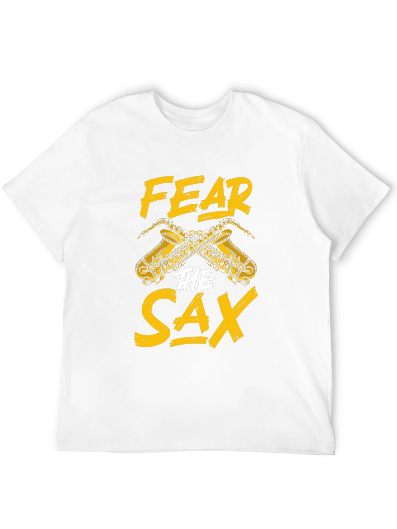 Fear The Sax T-Shirt - Musician Humor Tee