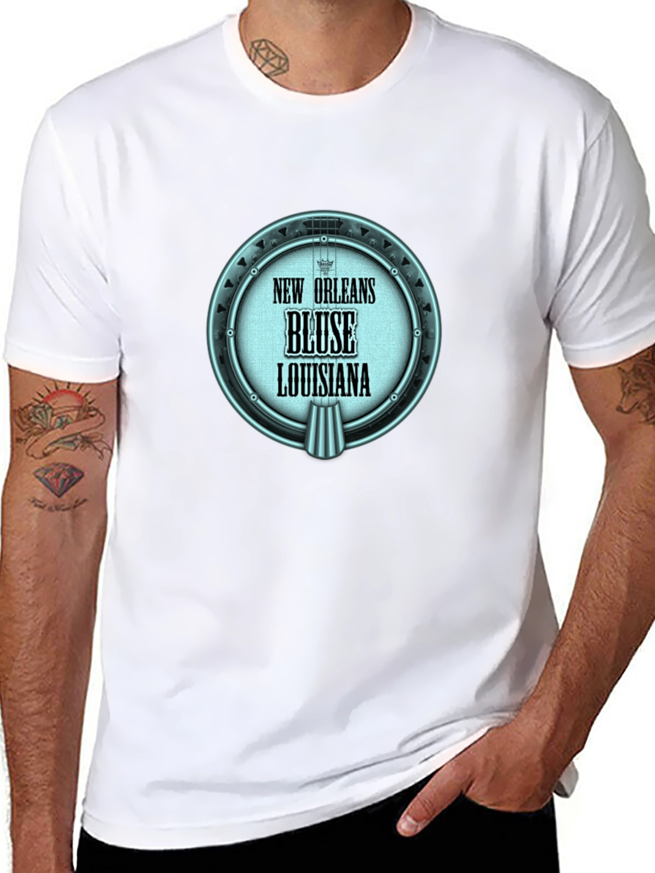 New Orleans Blues Graphic Tee