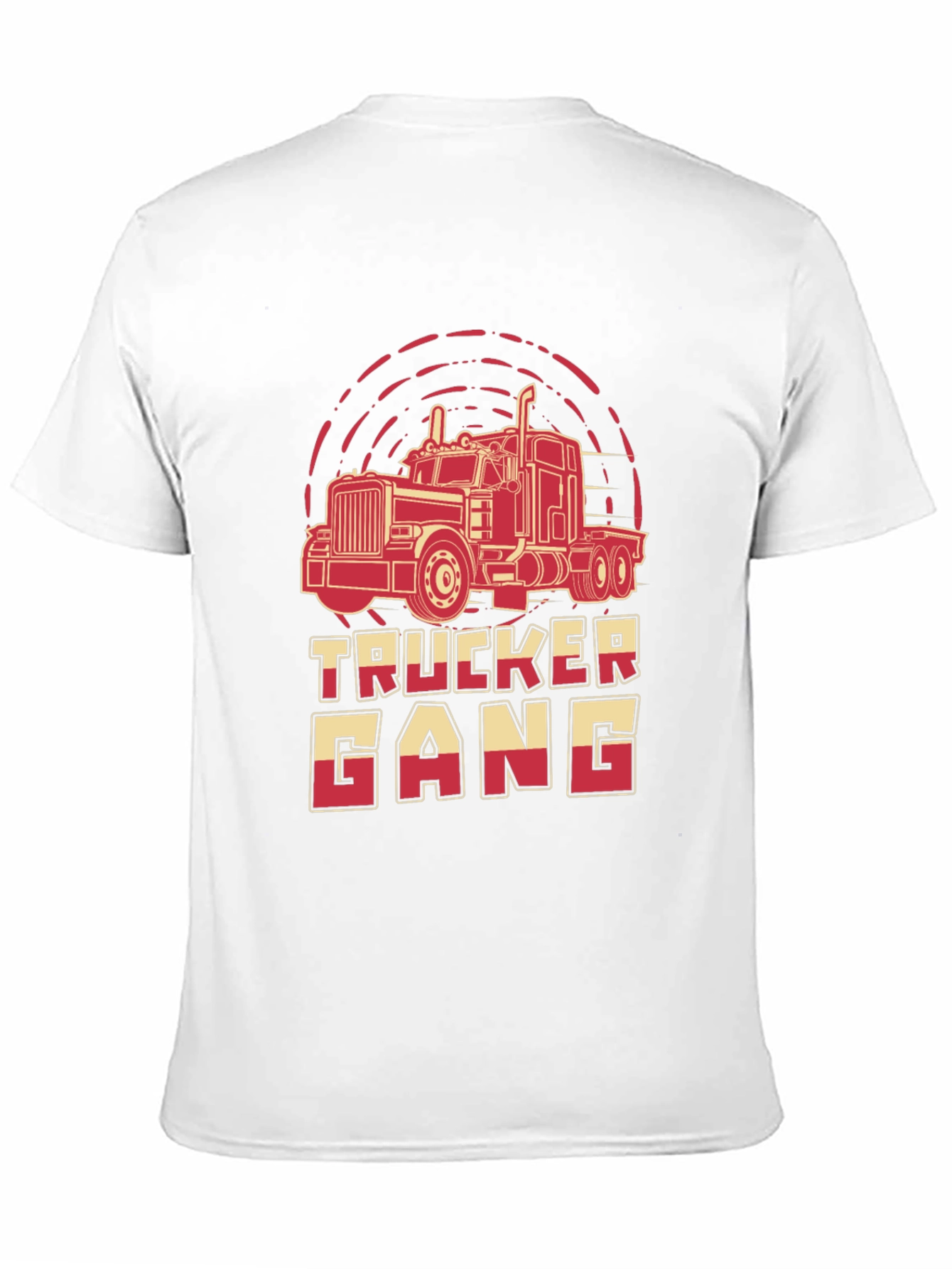 Trucker Gang Graphic Tee - Bold Truck Design