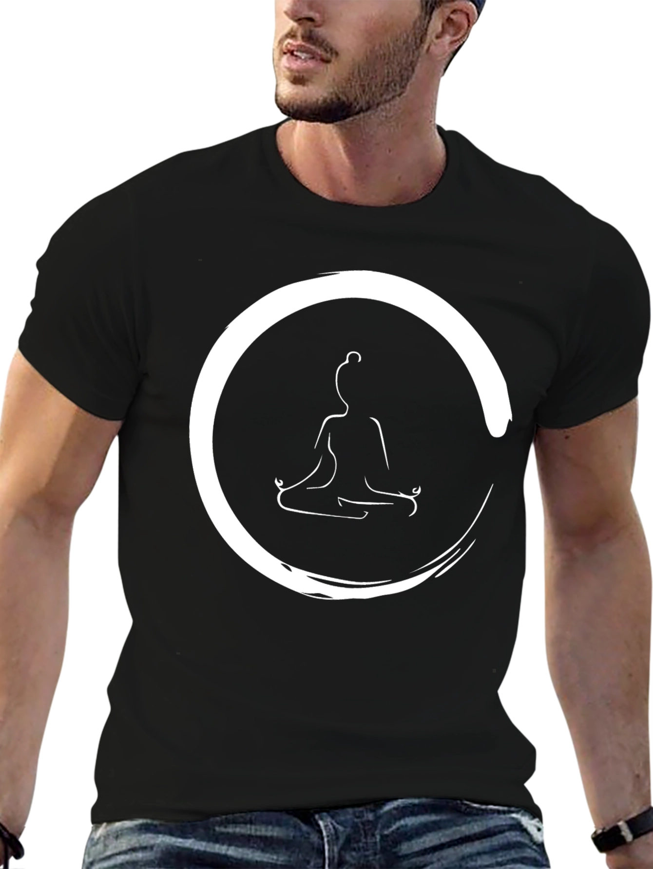 Zen Circle Yoga T-Shirt - Meditate in Style