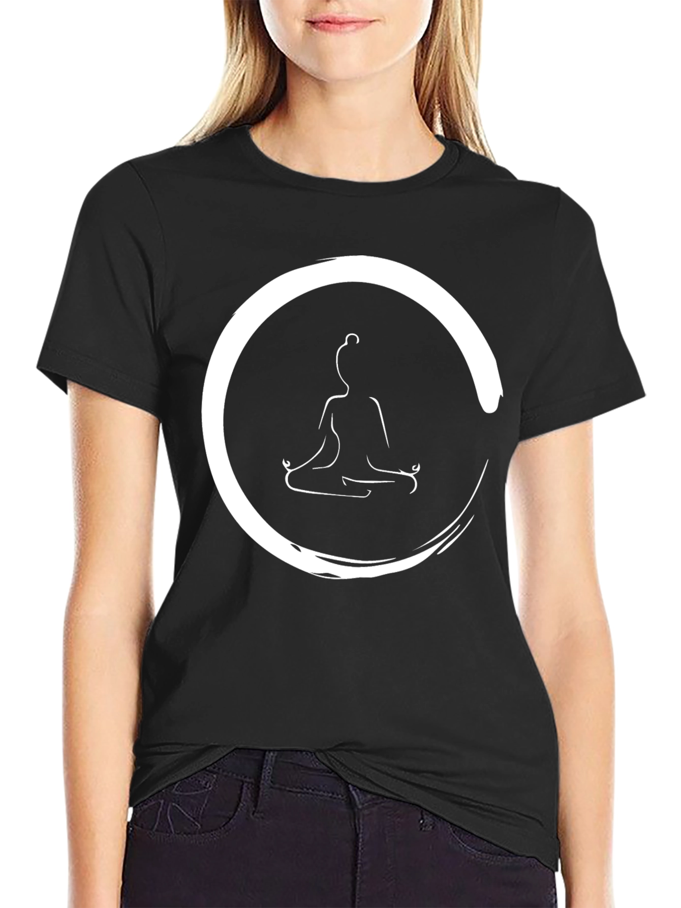 Zen Circle Yoga T-Shirt - Meditate in Style