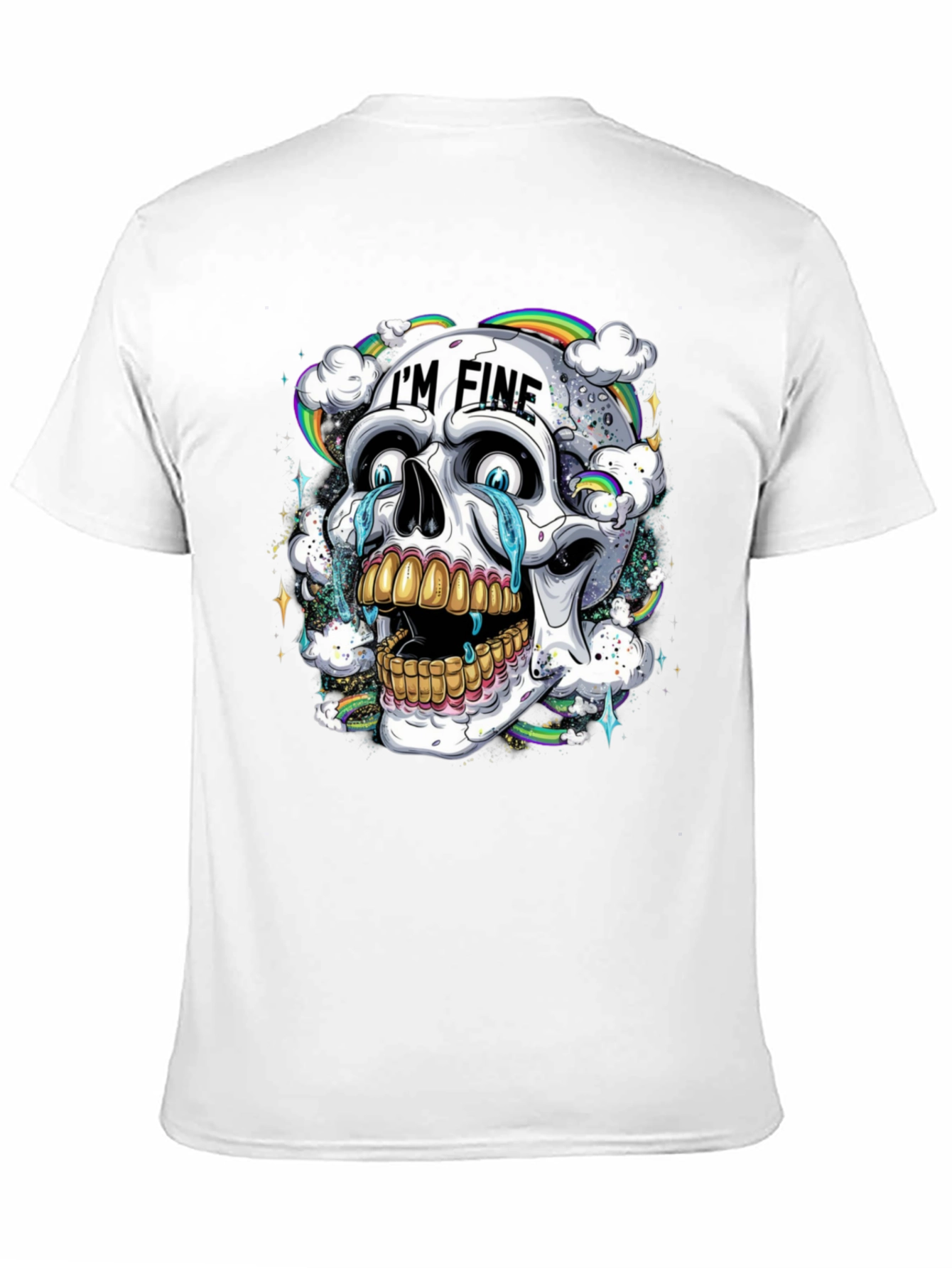 Im Fine Skull Graphic T-Shirt