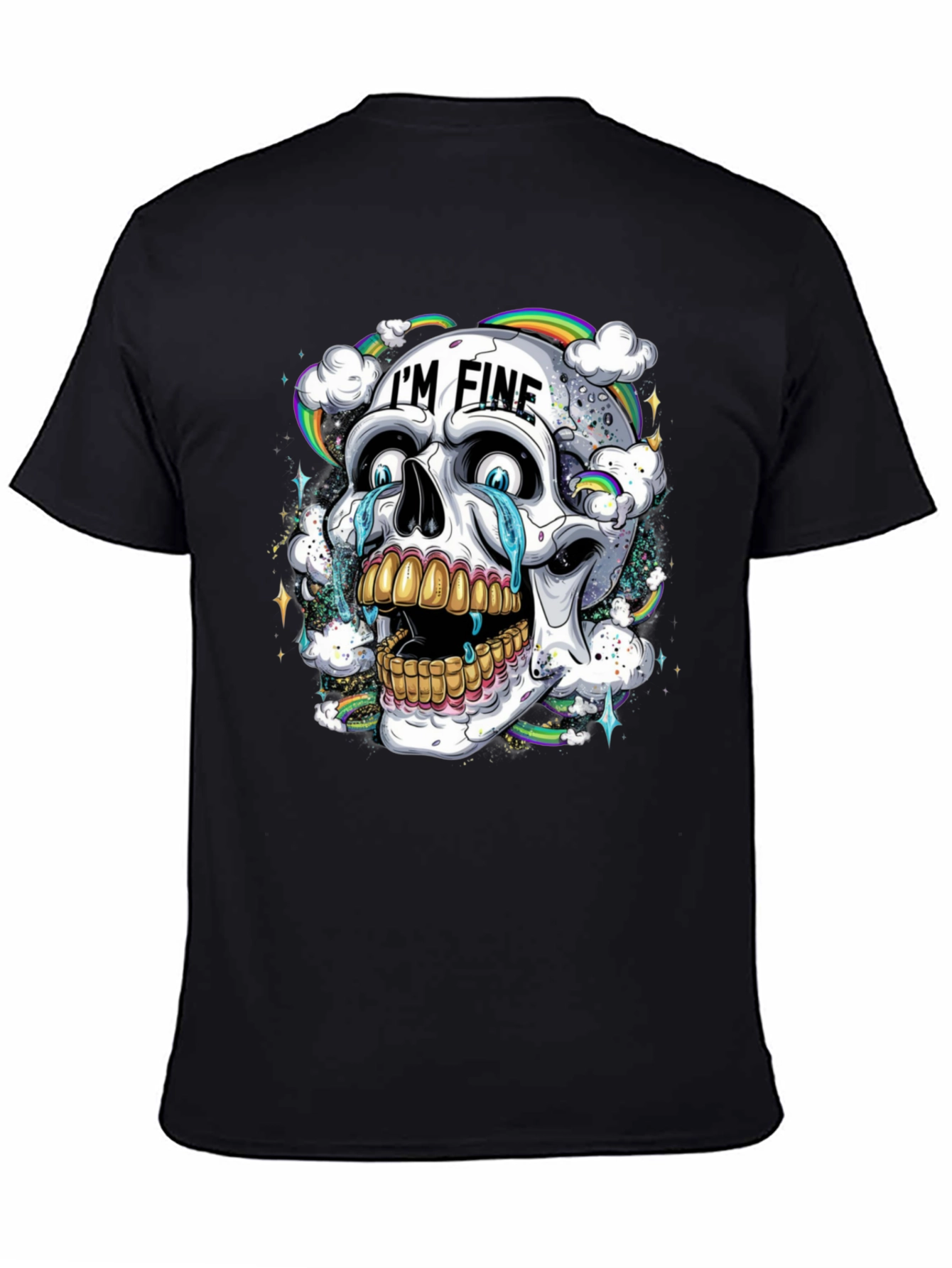 Im Fine Skull Graphic T-Shirt