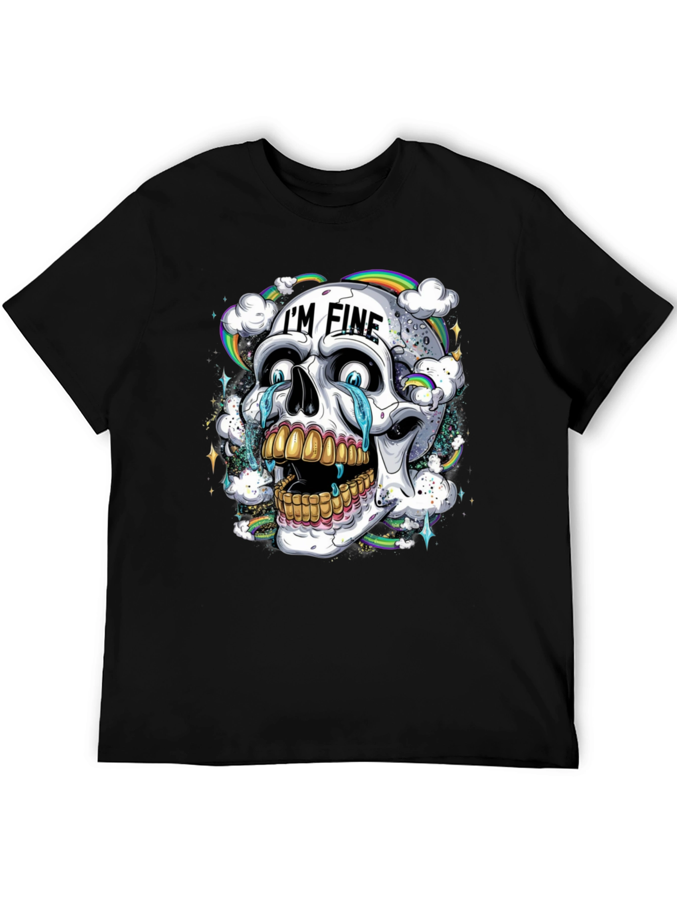 Im Fine Skull Graphic T-Shirt