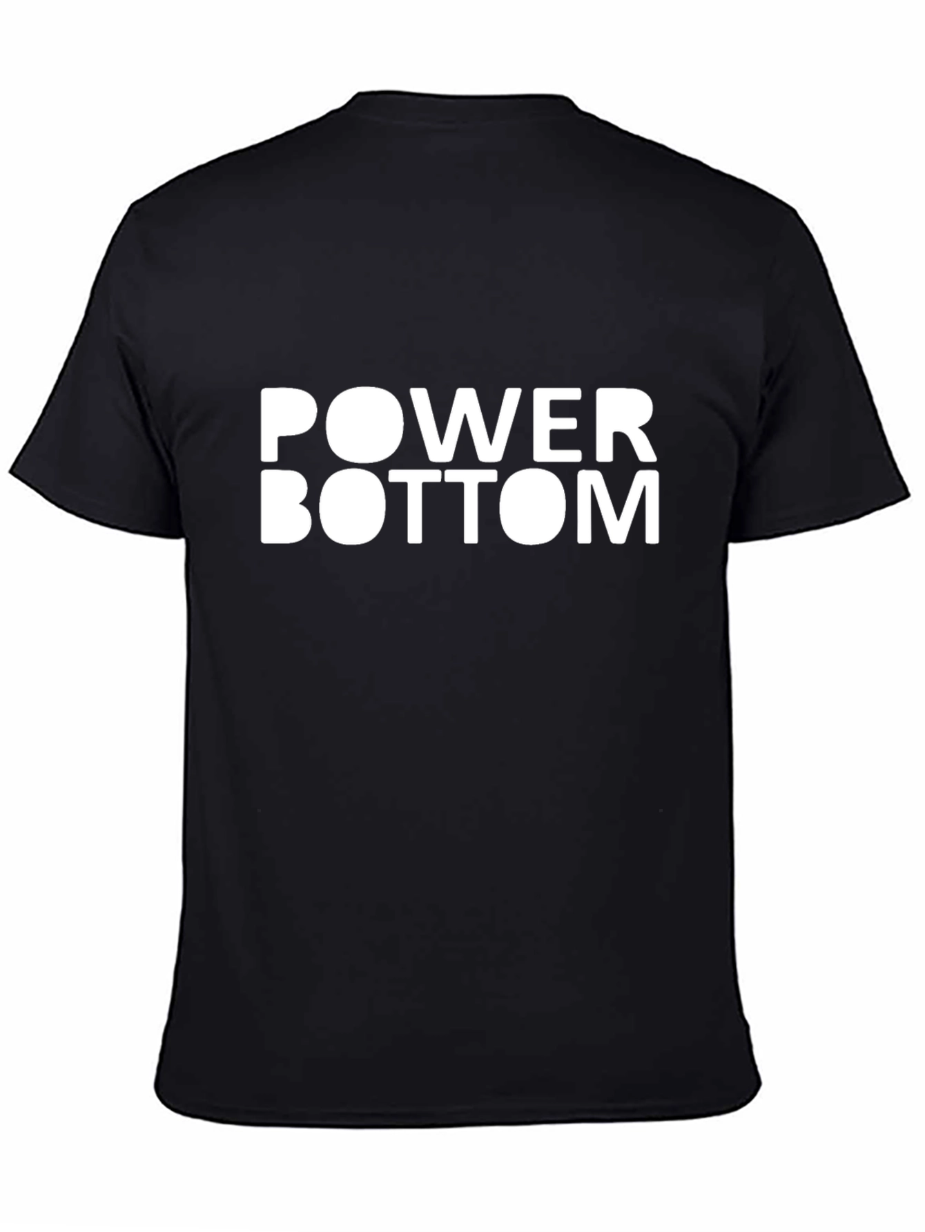 Power Bottom Graphic Tee - Bold Statement Shirt