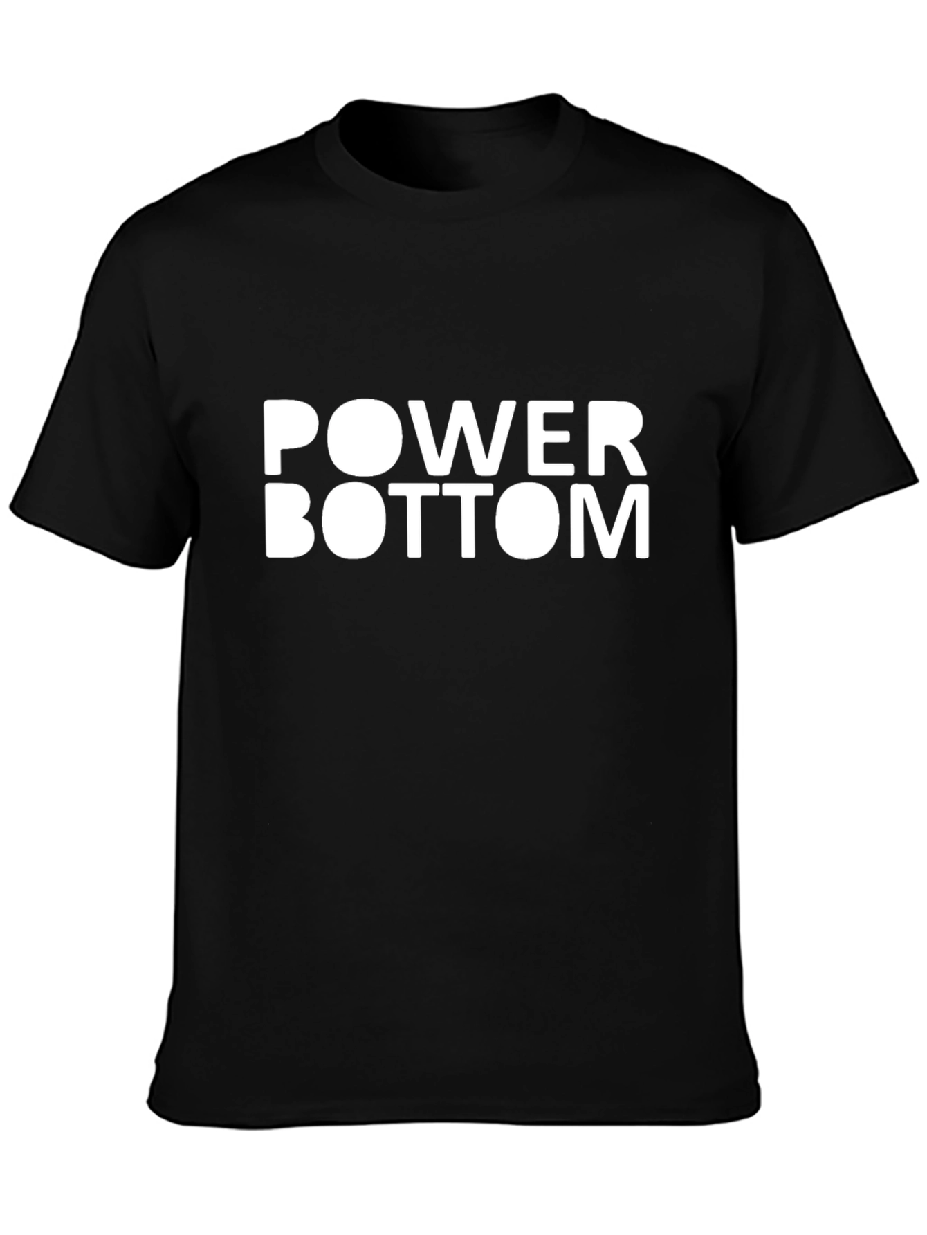 Power Bottom Graphic Tee - Bold Statement Shirt