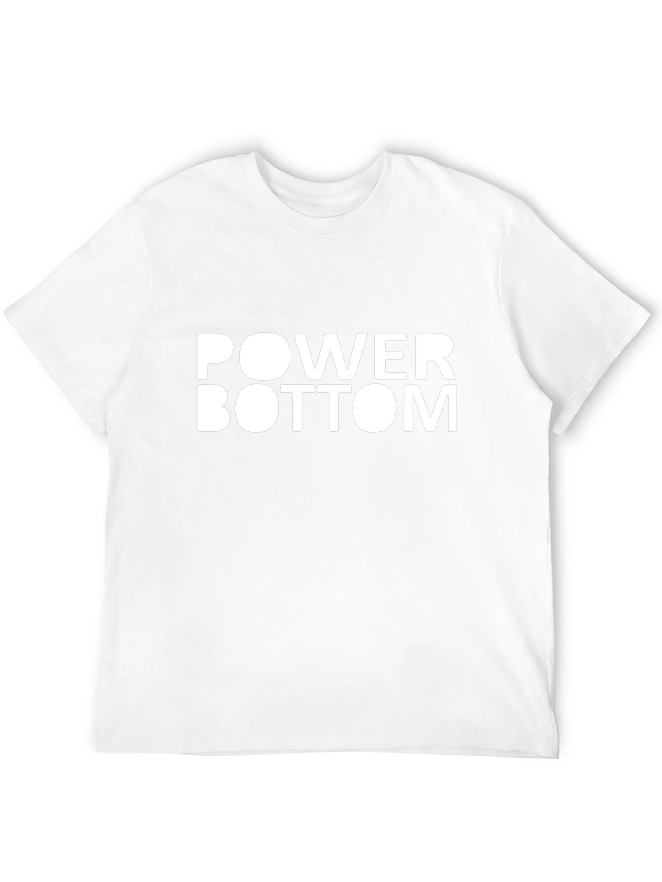 Power Bottom Graphic Tee - Bold Statement Shirt