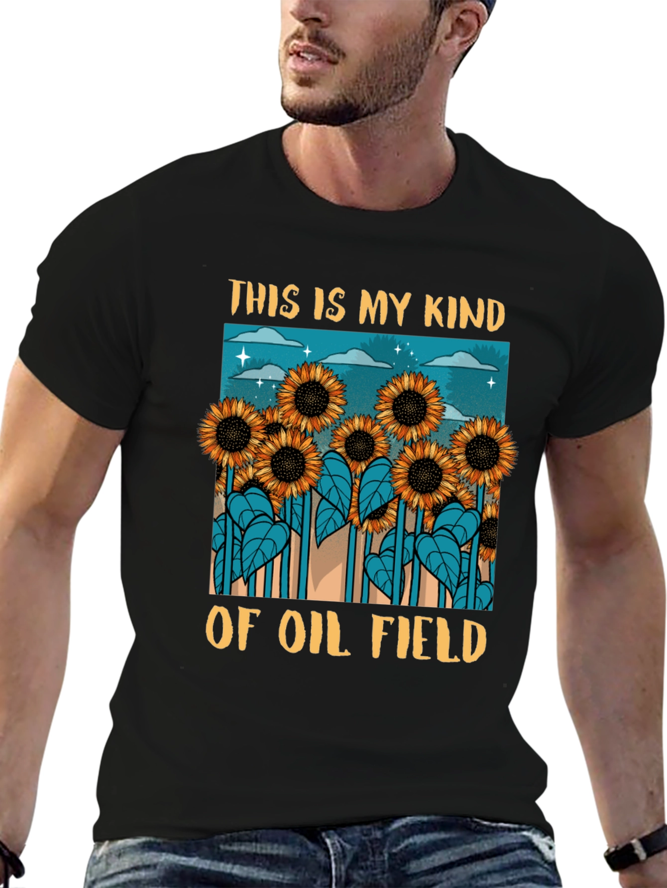 Sunflower Oil Field Graphic Tee