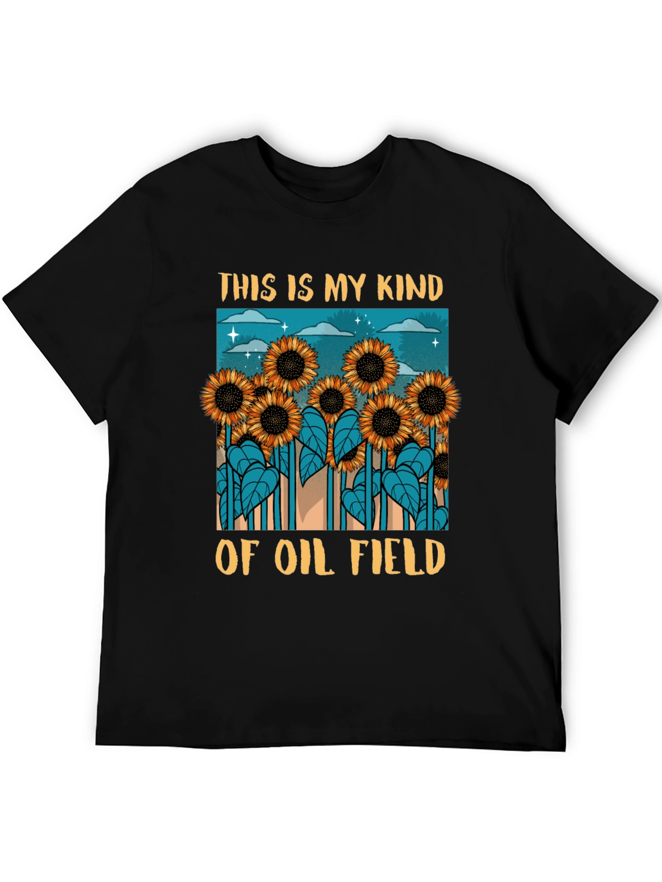 Sunflower Oil Field Graphic Tee
