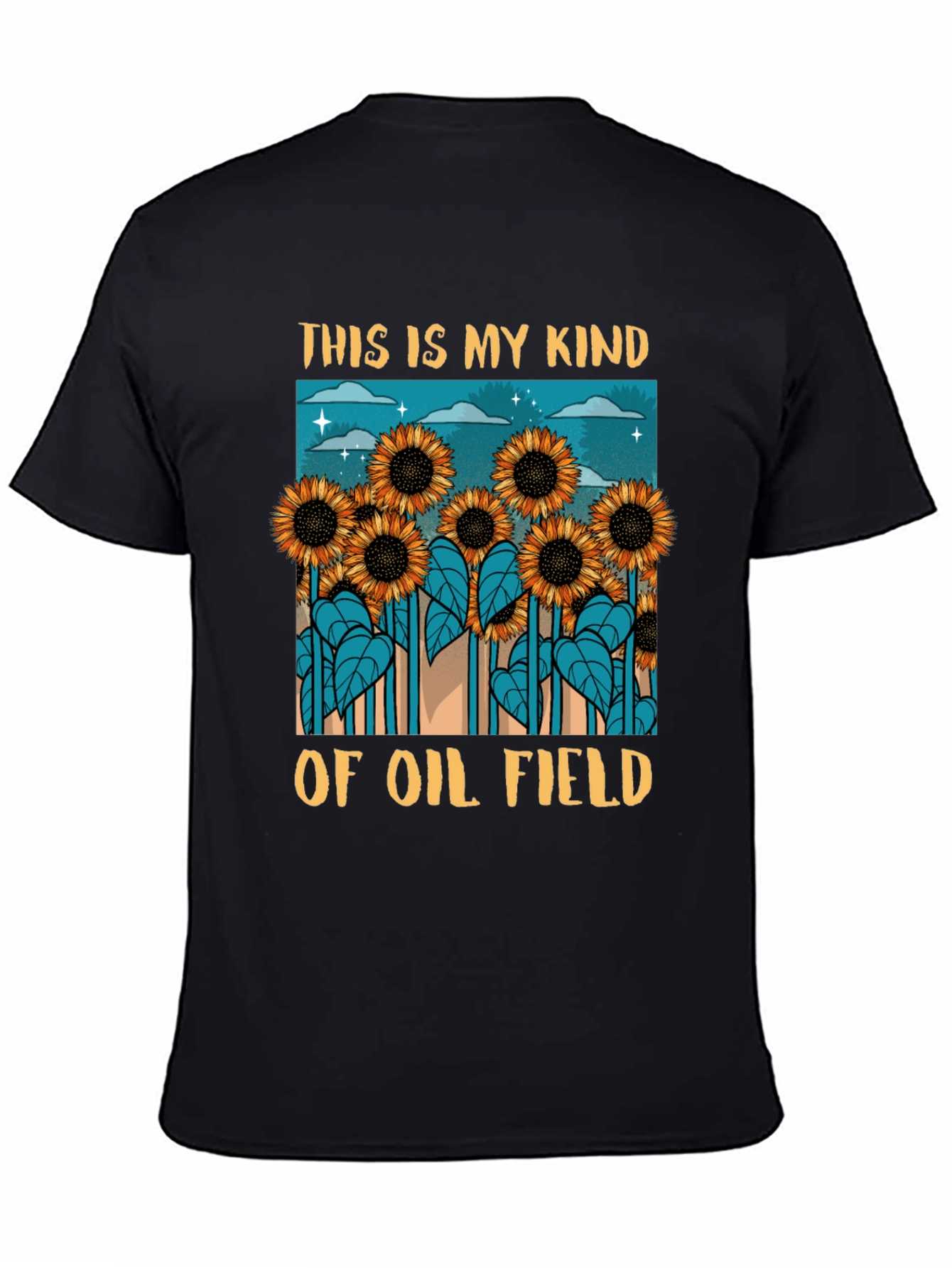 Sunflower Oil Field Graphic Tee