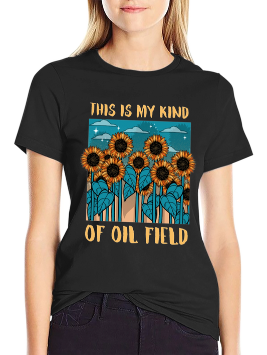 Sunflower Oil Field Graphic Tee