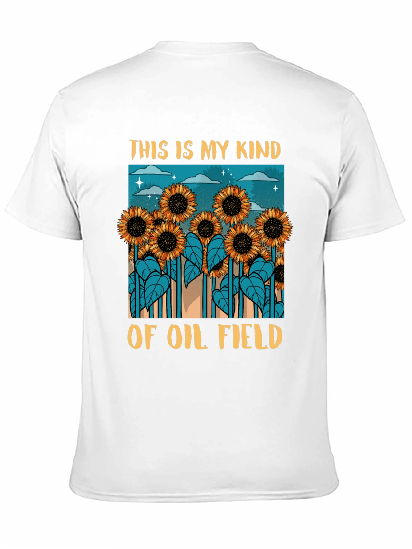 Sunflower Oil Field Graphic Tee
