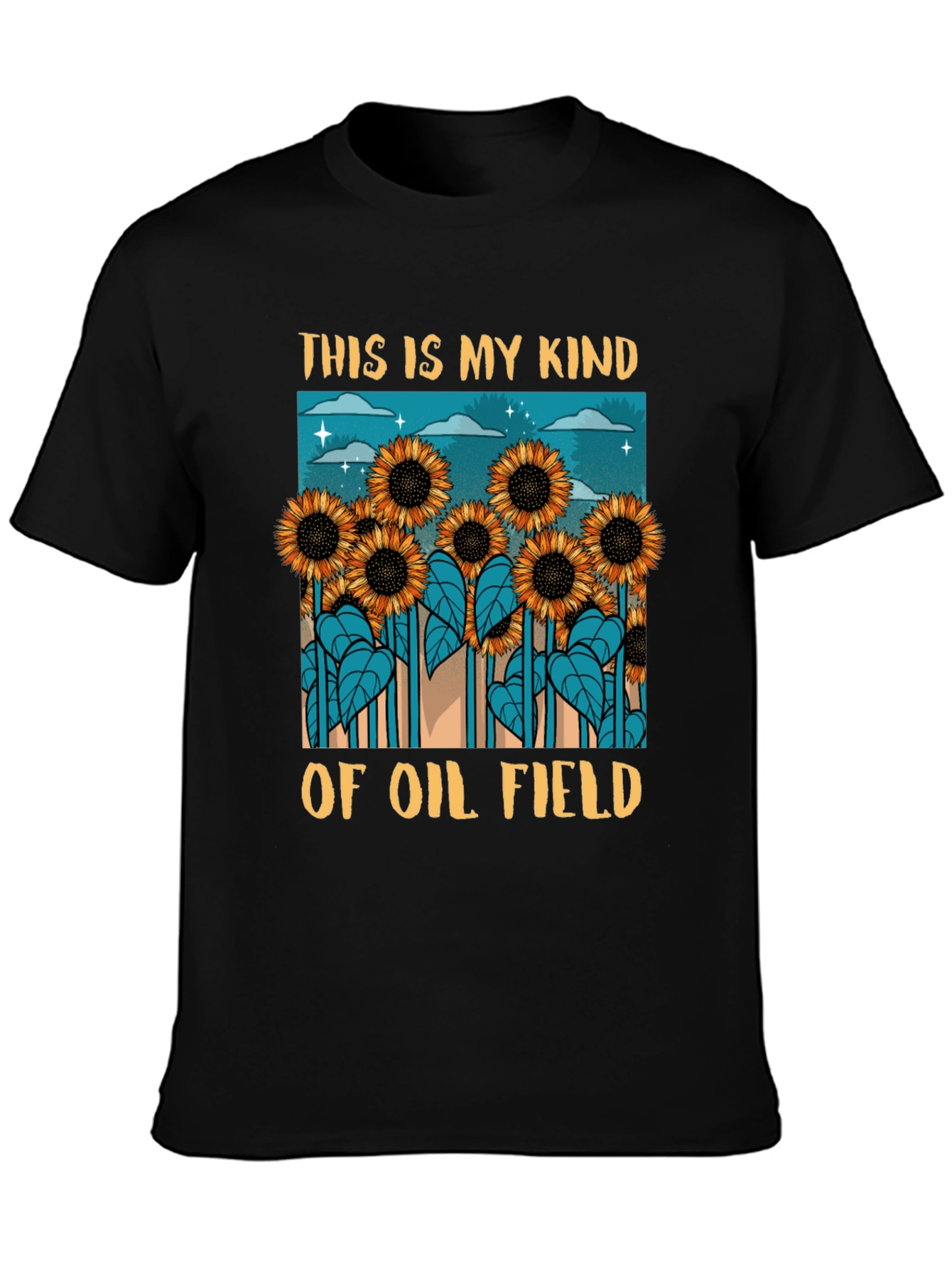 Sunflower Oil Field Graphic Tee