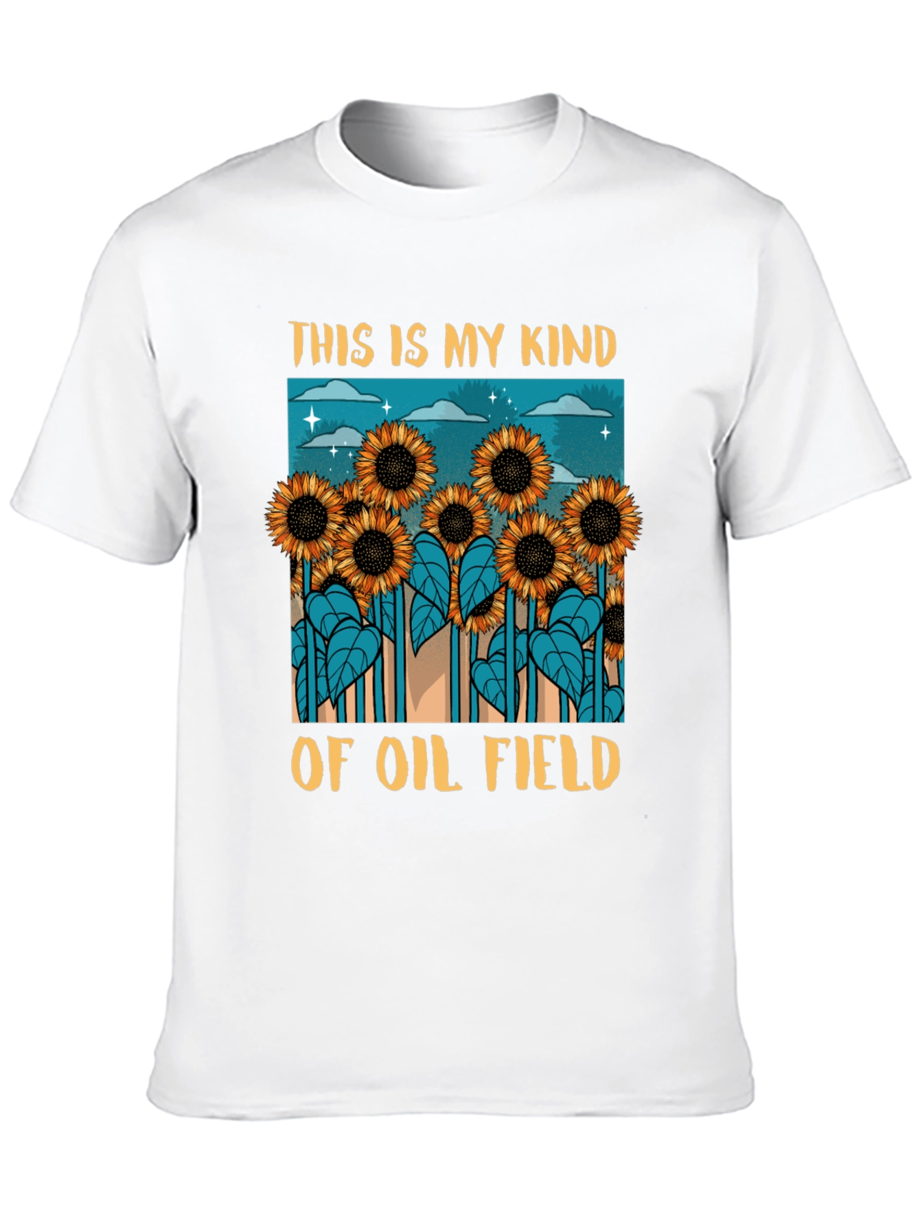 Sunflower Oil Field Graphic Tee