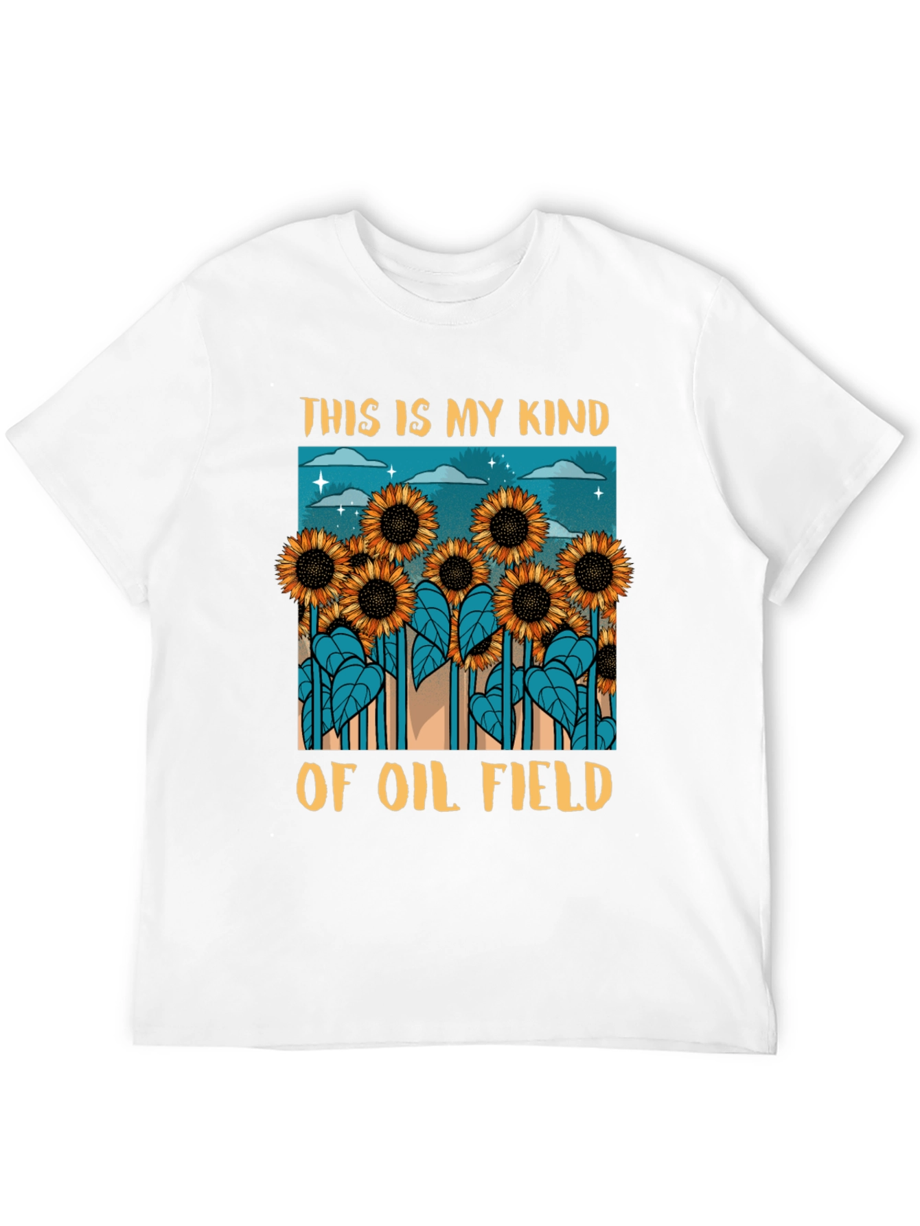 Sunflower Oil Field Graphic Tee
