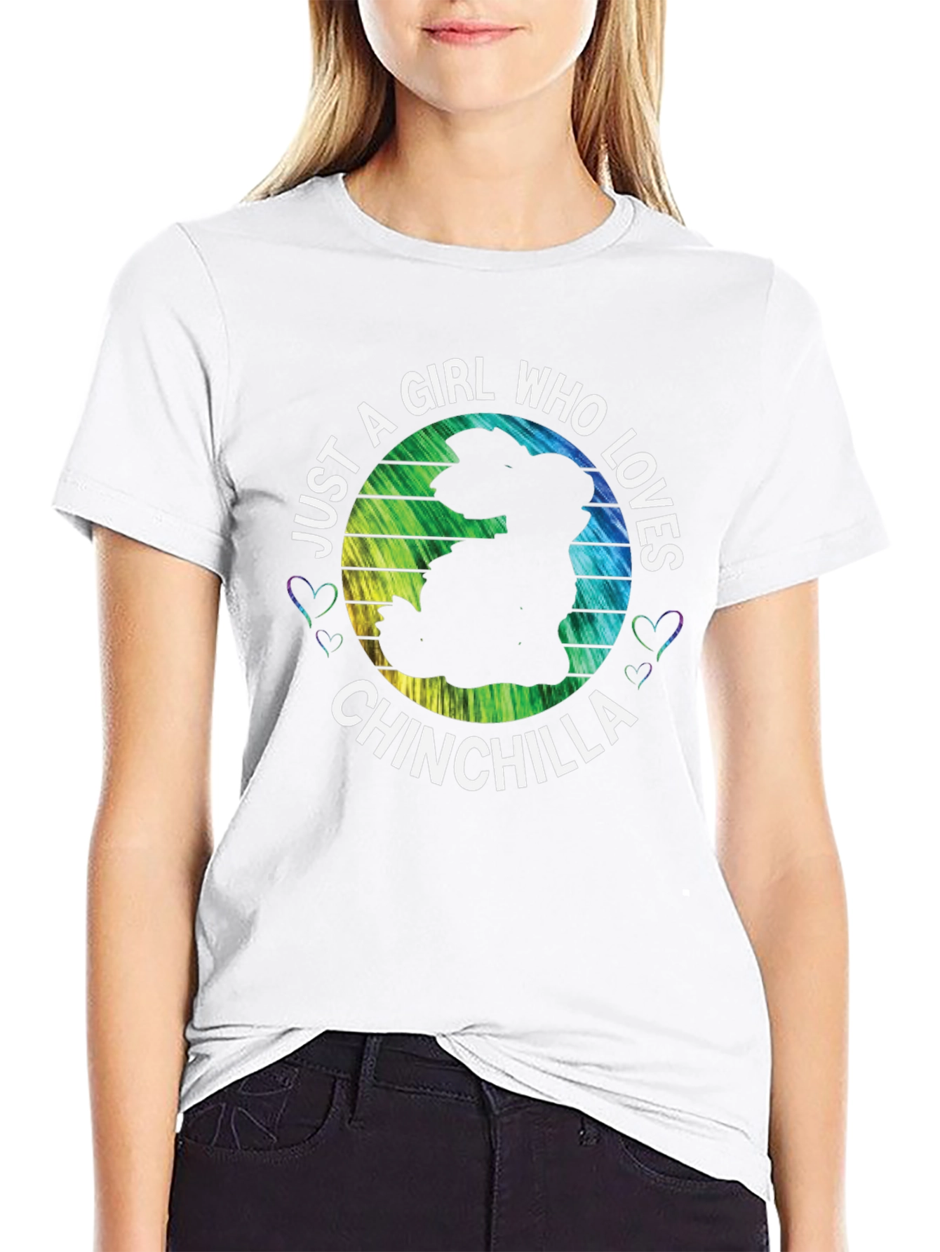 Girl Loves Chinchilla T-Shirt