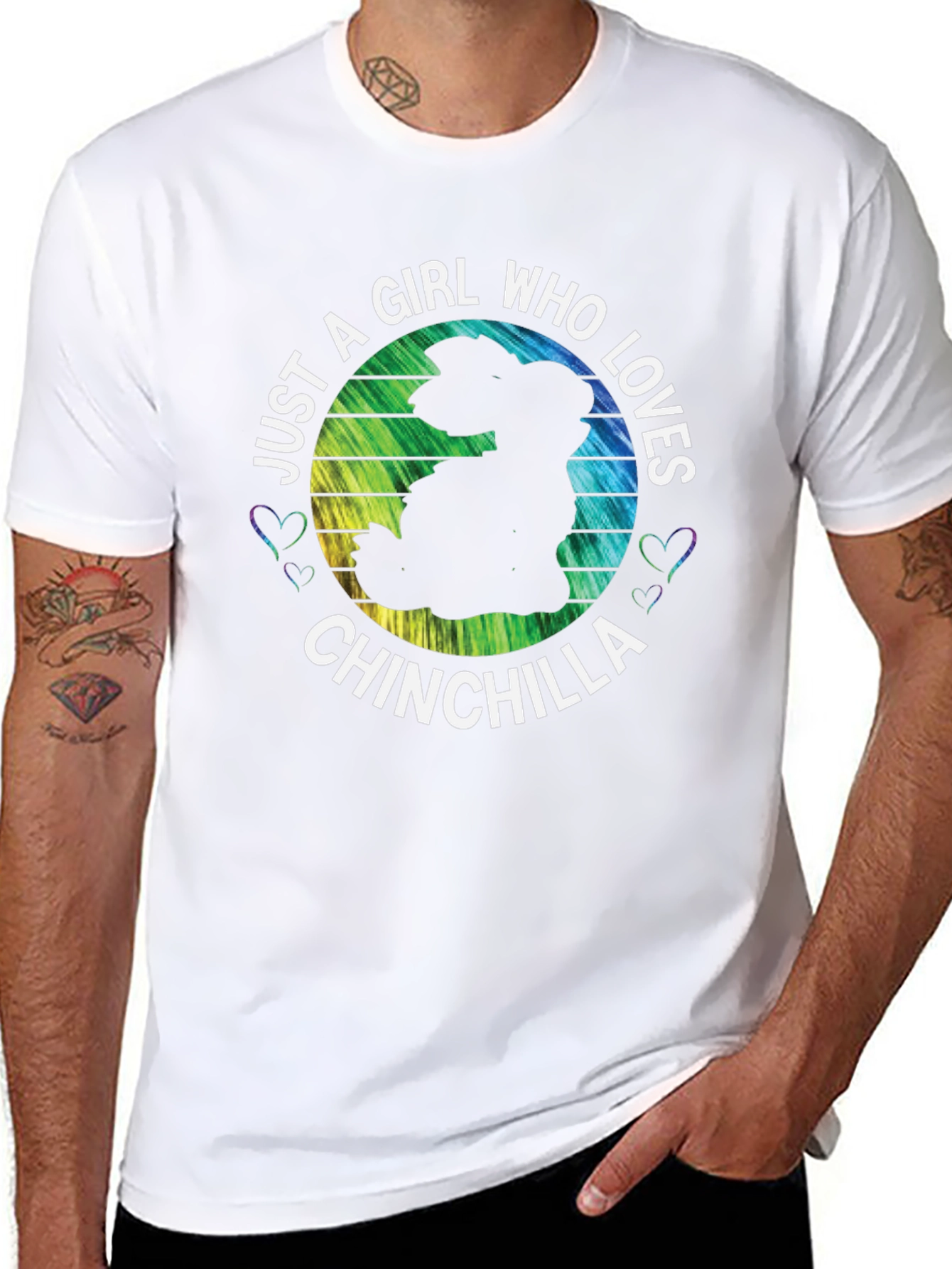 Girl Loves Chinchilla T-Shirt