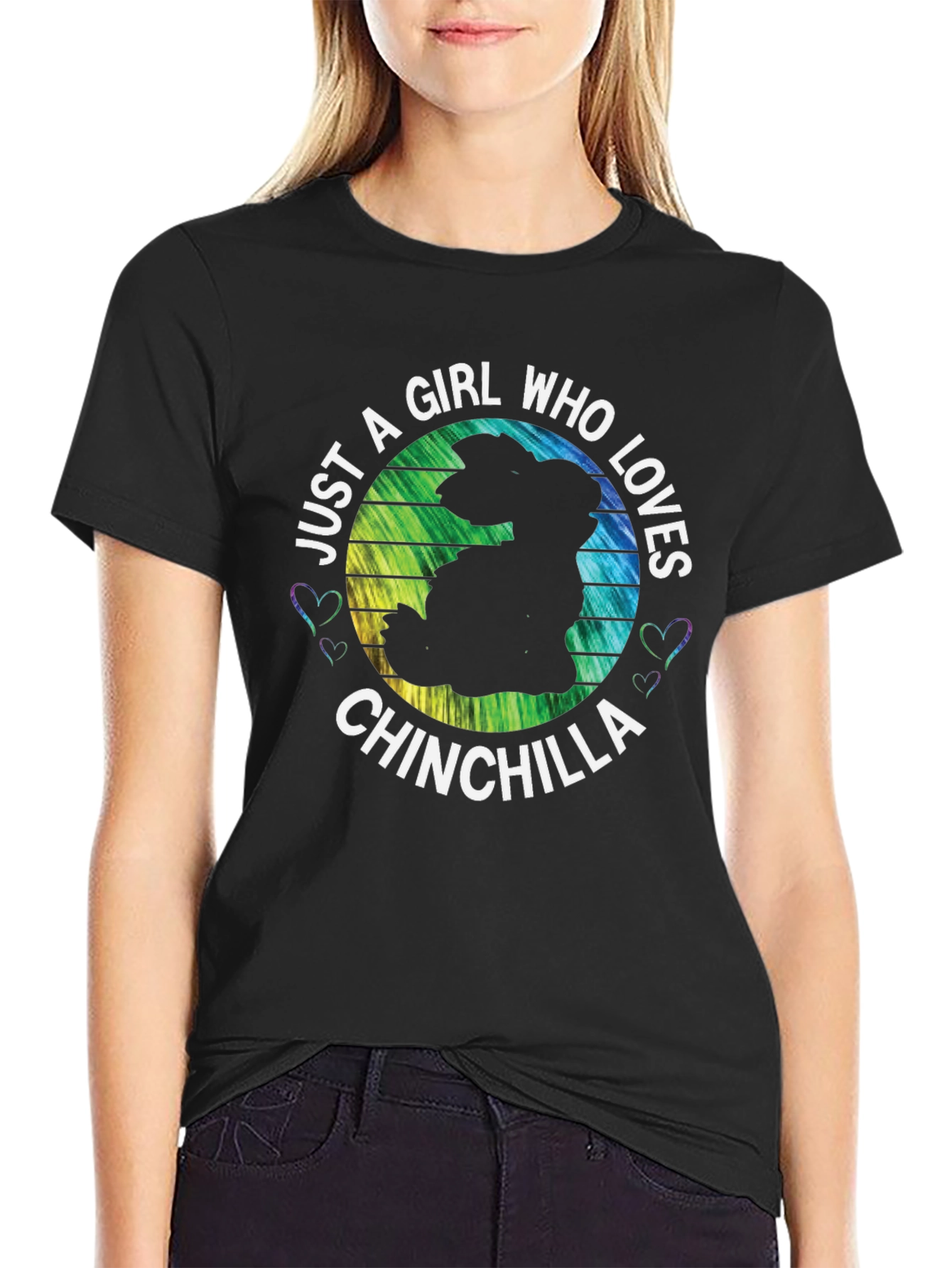 Girl Loves Chinchilla T-Shirt