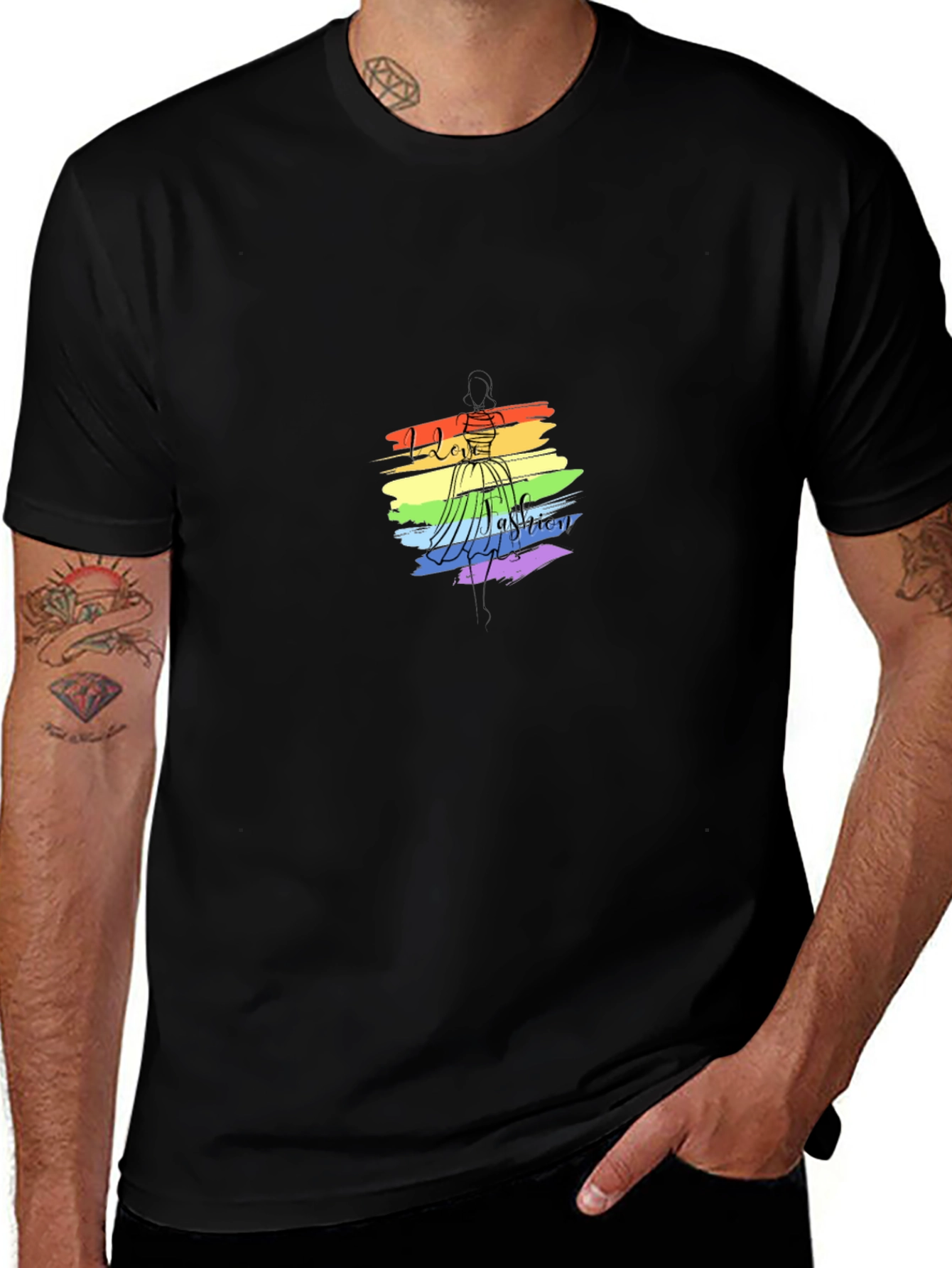 I Love Fashion LGBTQ+ T-Shirt