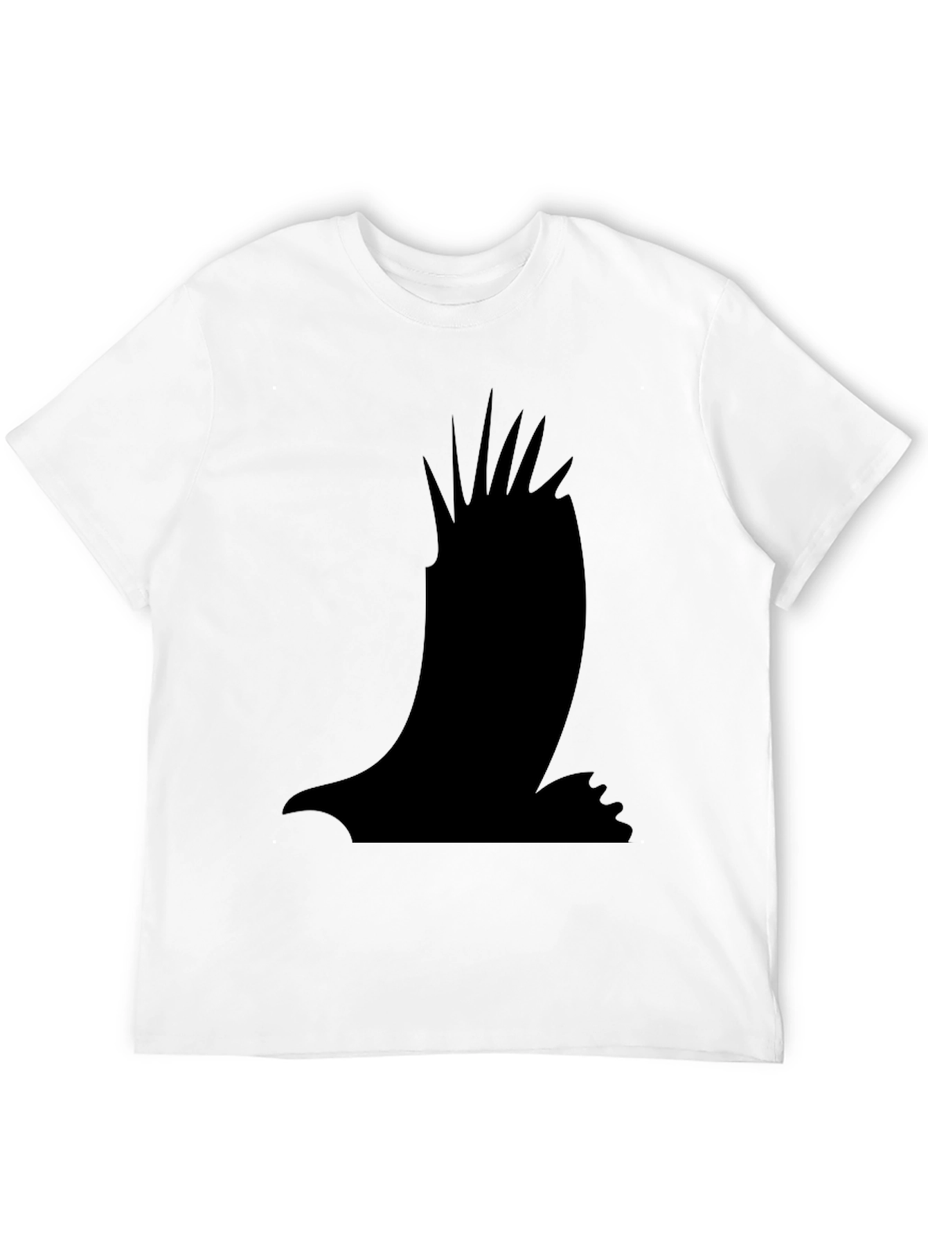 Black Eagle Silhouette Graphic T-Shirt