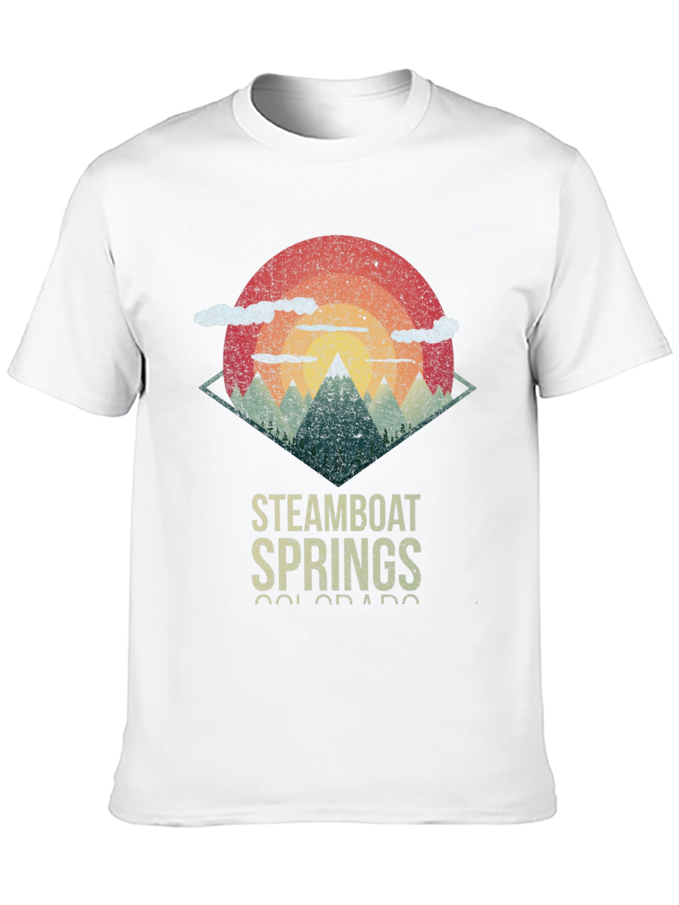 Steamboat Springs Retro T-Shirt